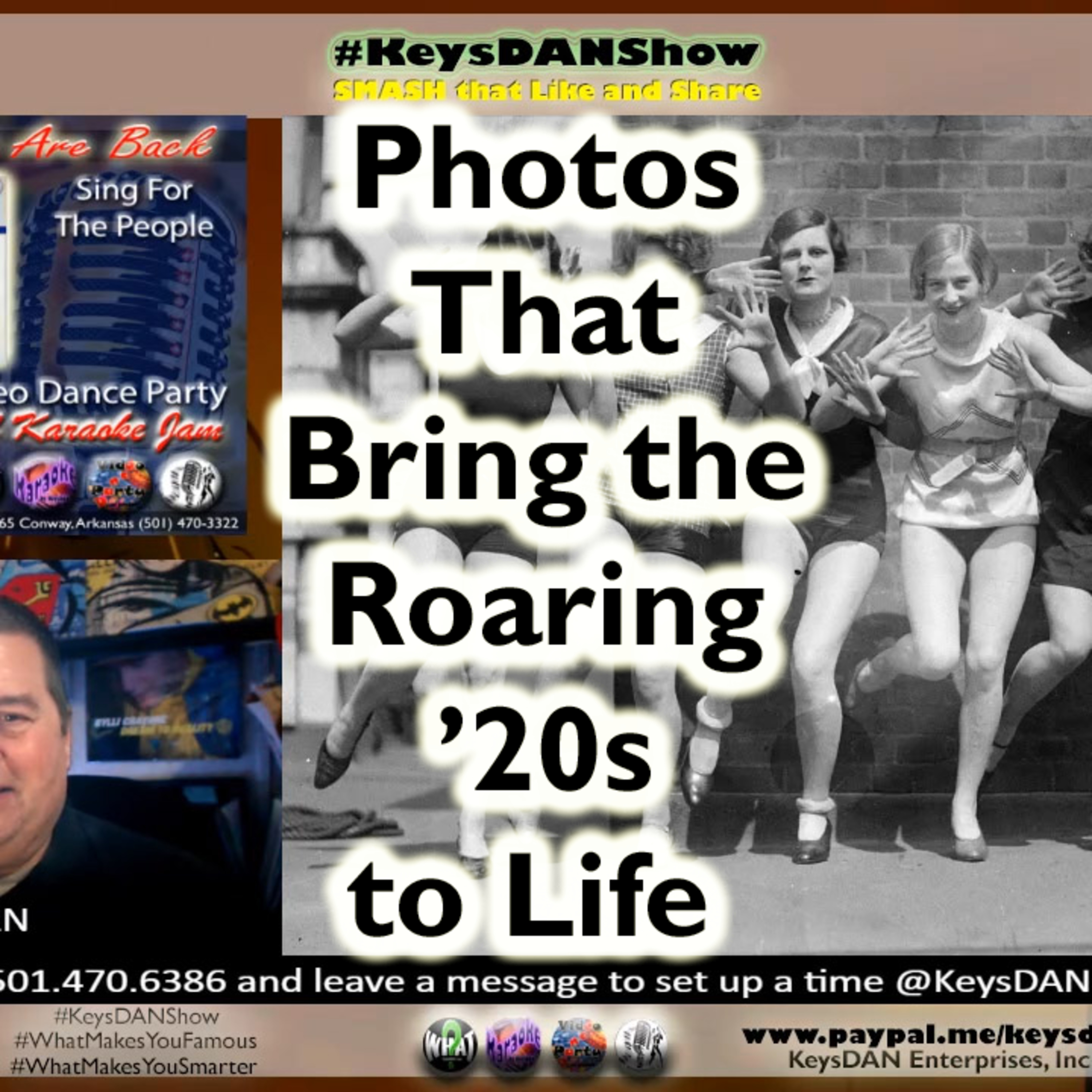 Roaring Twenties: Iconic Photos That Define the Era #HISTORY #WhatMakesYouSmarter #KeysDANShow @KeysDAN episode artwork