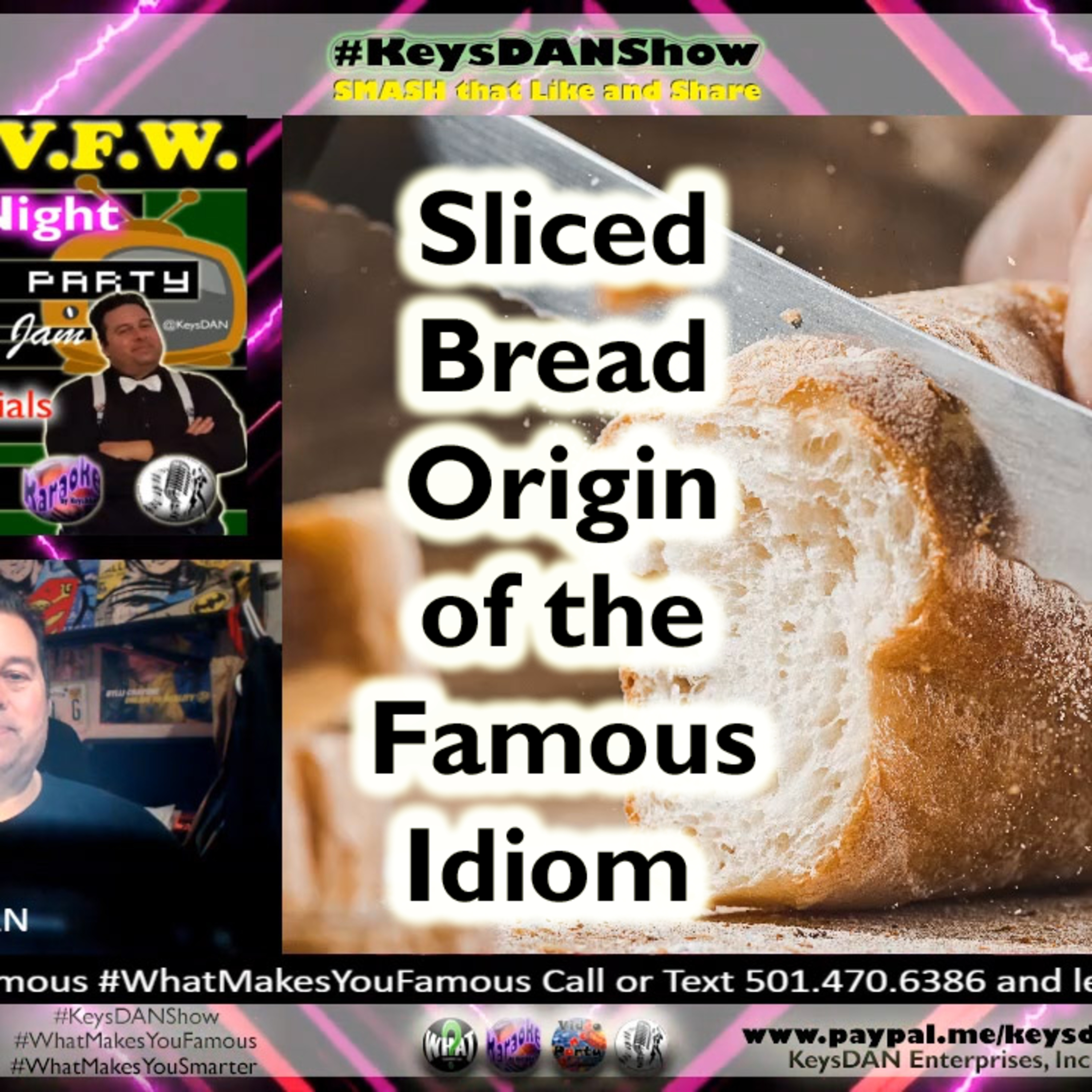 Sliced Bread: Origin of the Famous Idiom Explained KeysDAN Show #FACTS #KeysDANShow @KeysDAN episode artwork