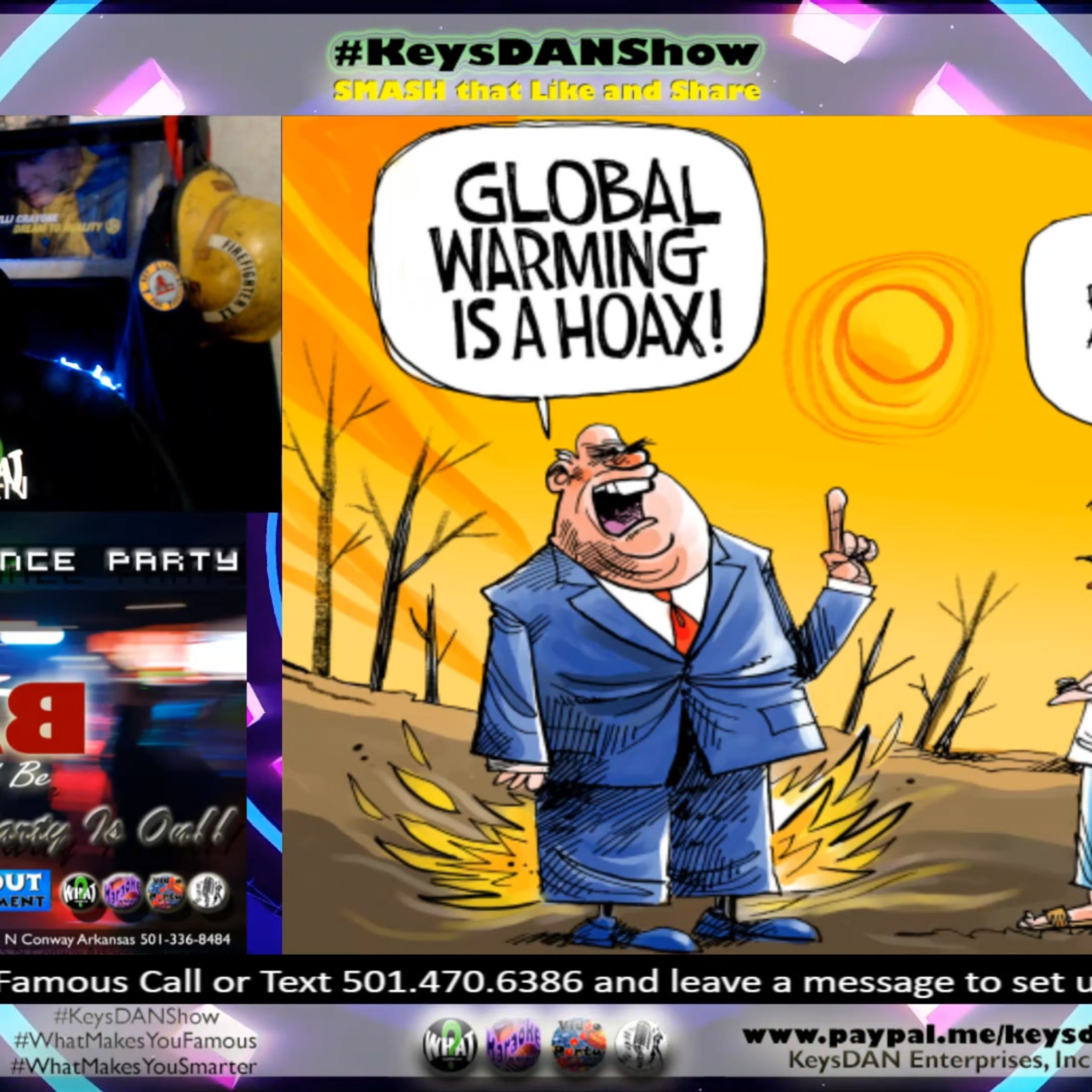 Climate Change: The Truth vs. Conspiracy Theories KeysDAN Show #Conspiracy #KeysDANShow @KeysDAN  episode artwork