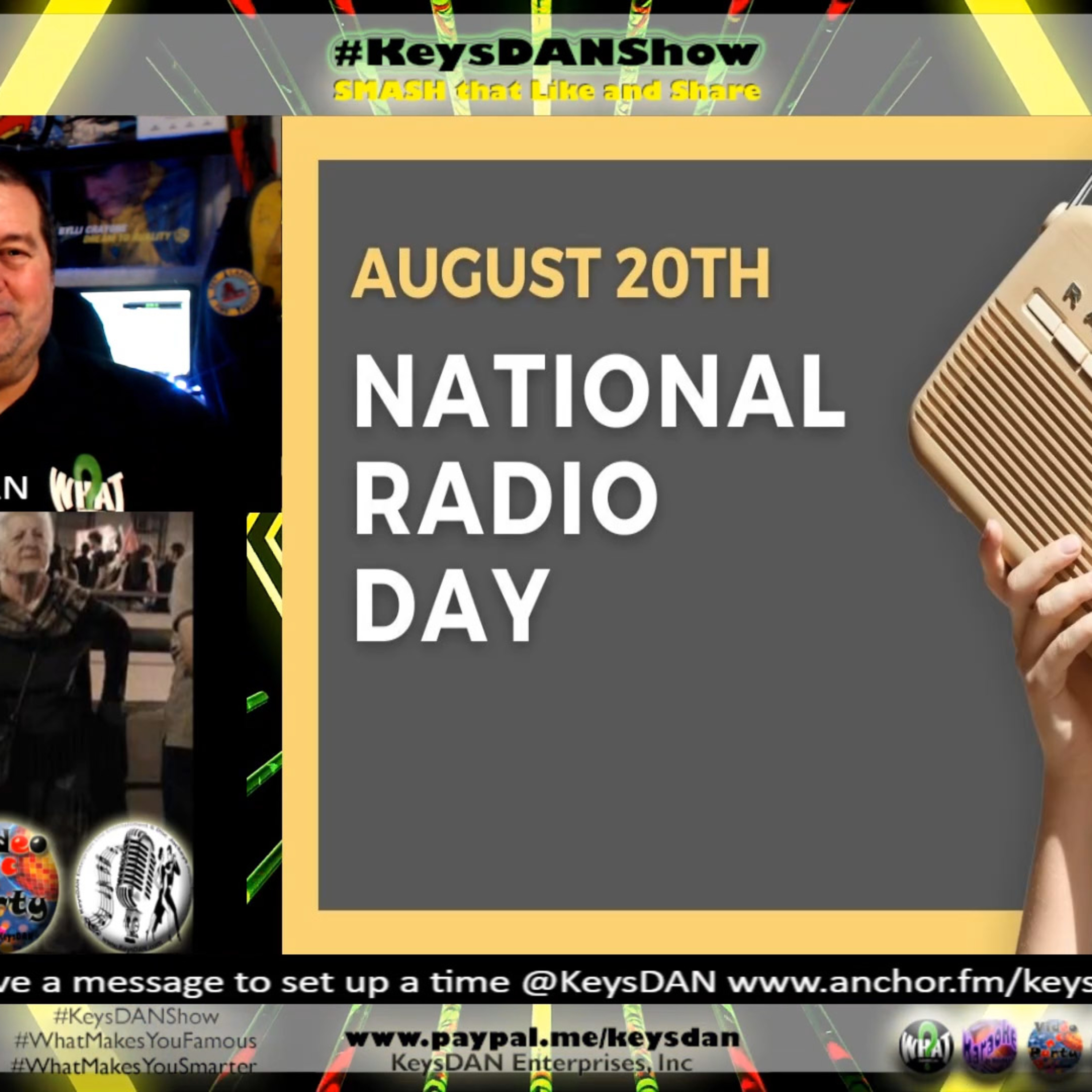 Celebrating National Radio Day: The Enduring Power of Radio KeysDAN Show #RADIO #KeysDANShow @KeysDAN  episode artwork