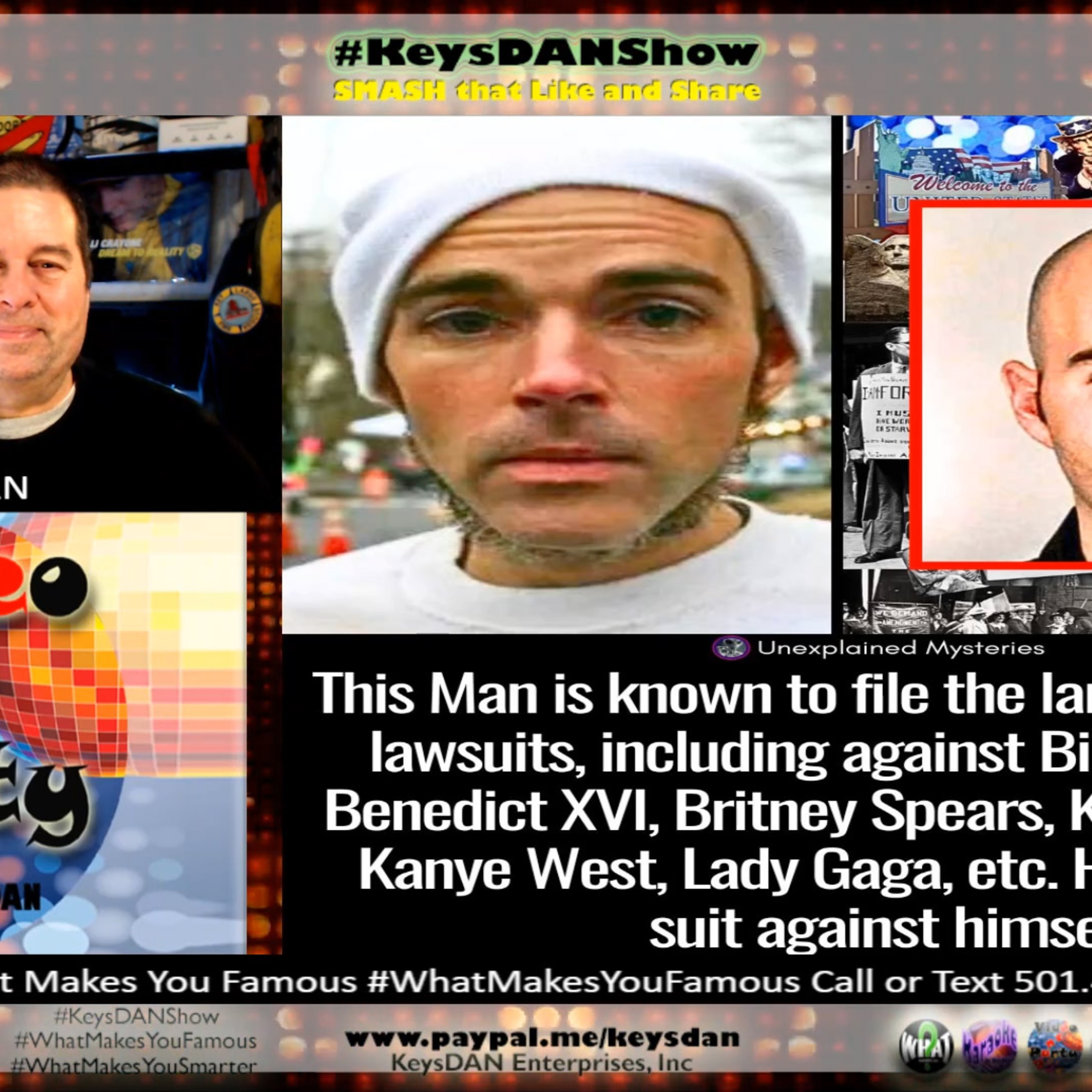 Jonathan Lee Riches: The King of Frivolous Lawsuits! KeysDAN Show #NEWS #KeysDANShow @KeysDAN episode artwork
