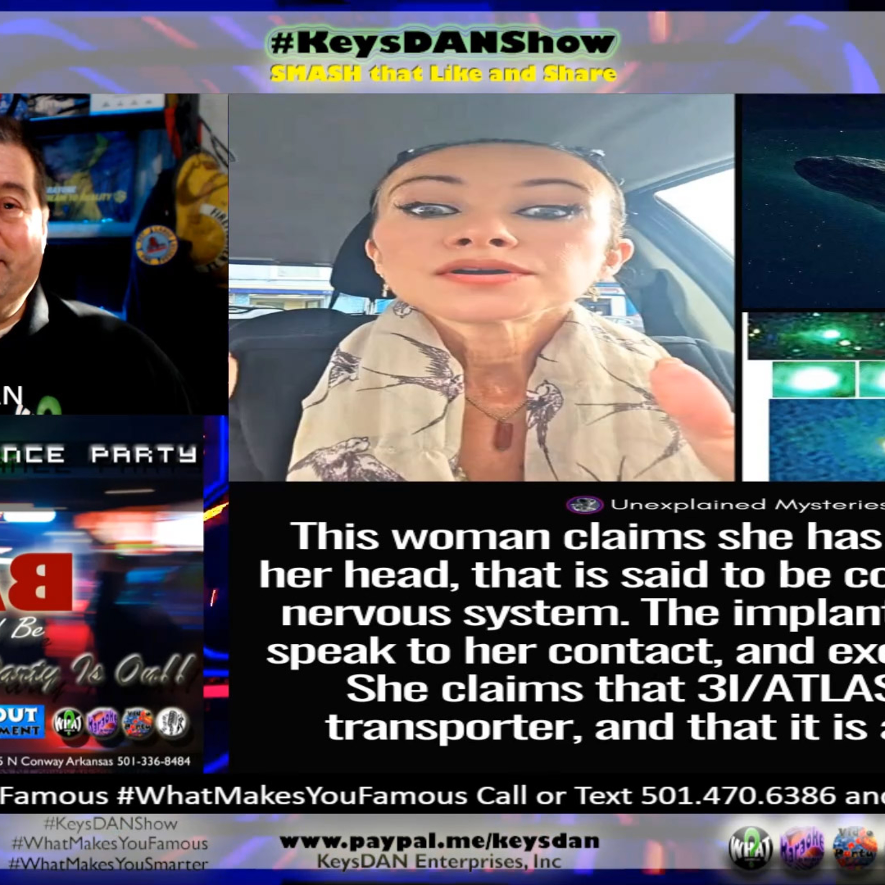 Woman's Alien Implant & Living Ship: Shocking Claims! KeysDAN Show #Science #KeysDANShow @KeysDAN episode artwork