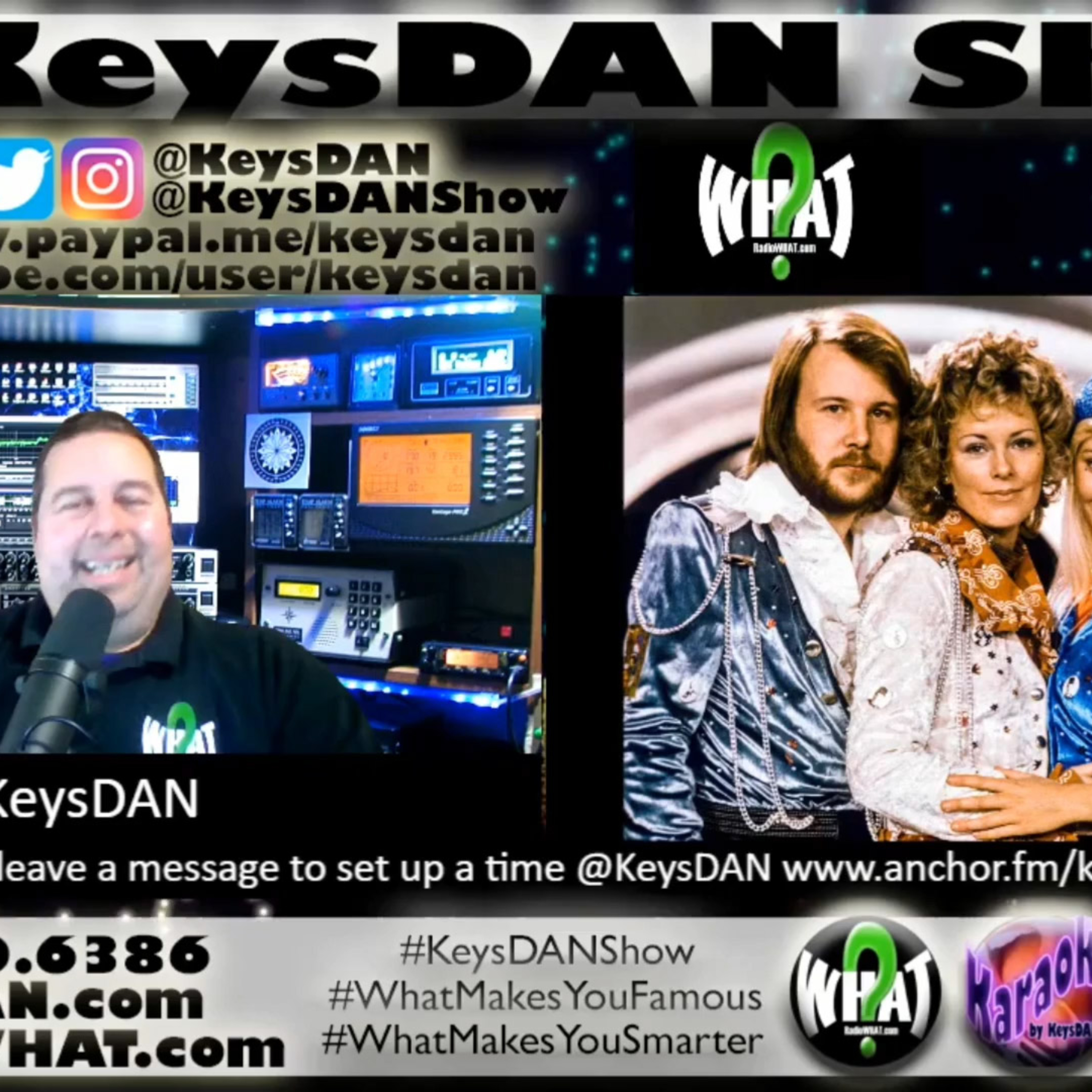 ABBA's Name: The Quick Music Fact! #FACTS KeysDAN Show #KeysDANShow @KeysDAN episode artwork