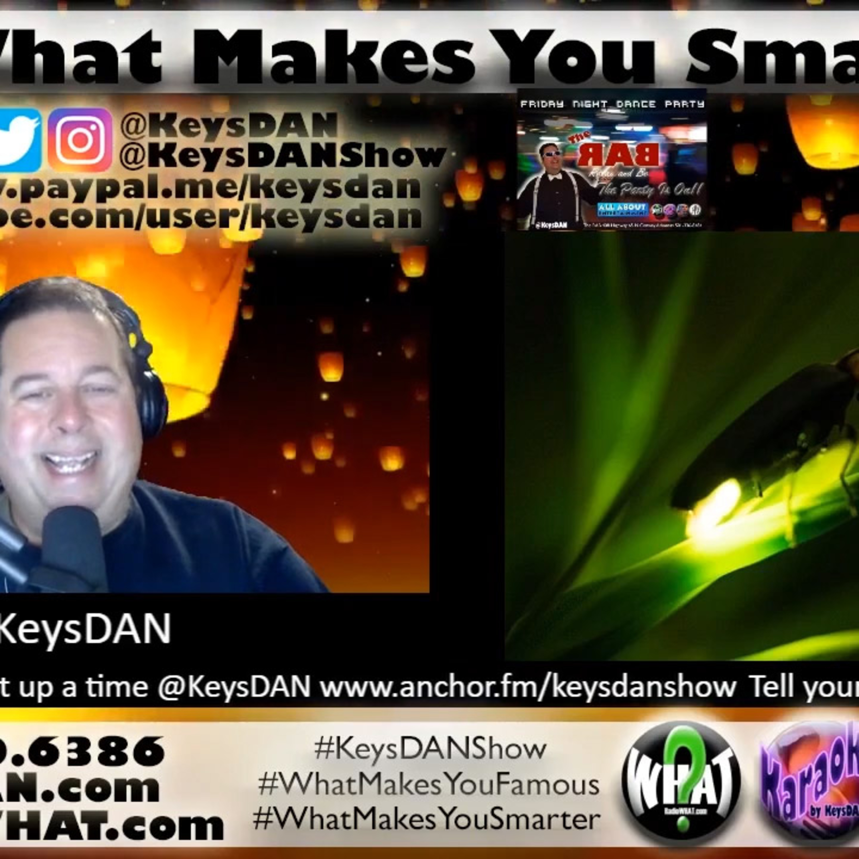 7 Amazing Firefly Facts: Bioluminescence & More! #FACTS KeysDAN Show #KeysDANShow @KeysDAN episode artwork