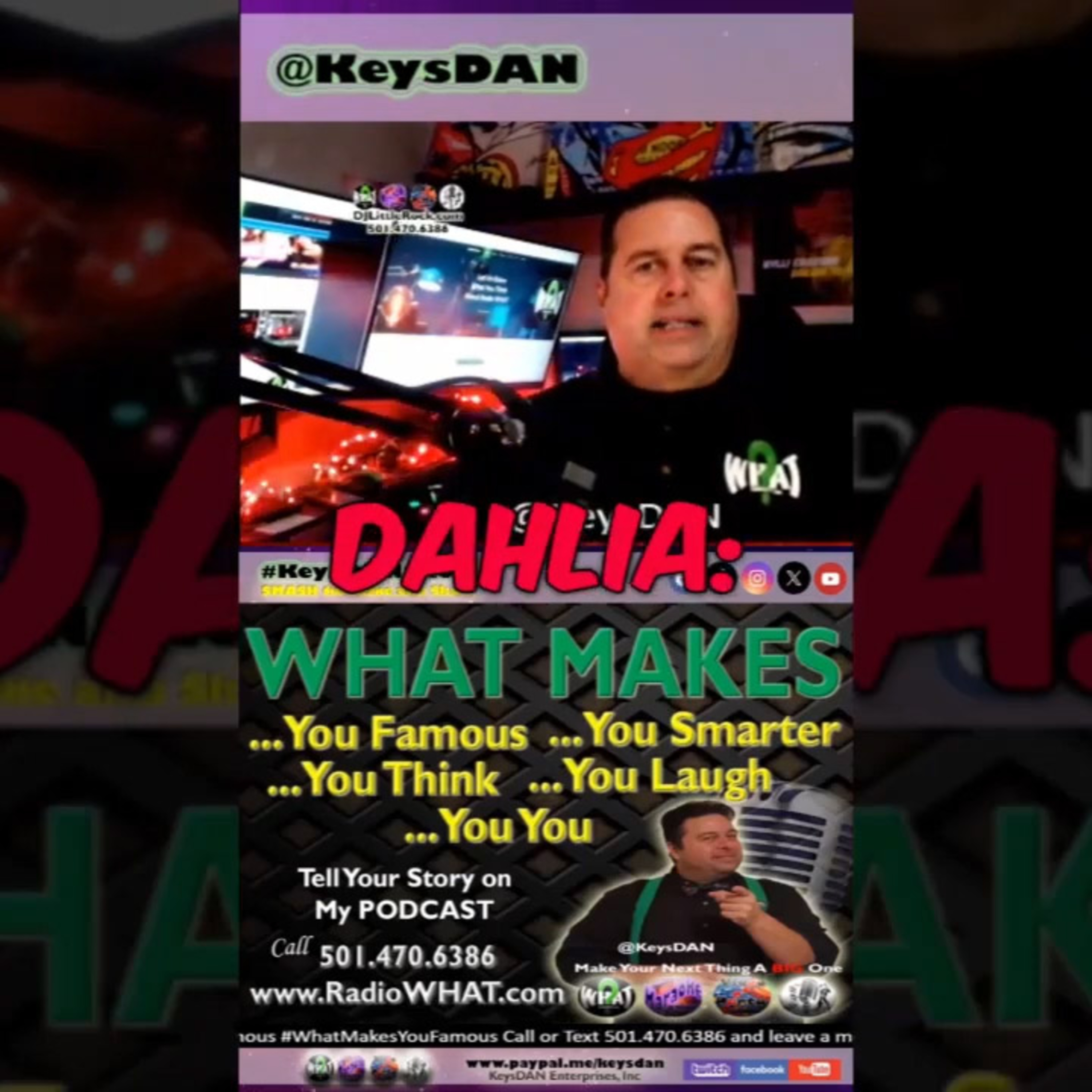 KeysDAN Show #PODCAST #KeysDANShow #WhatMakesYouFamous #WhatMakesYouSmarter @KeysDAN