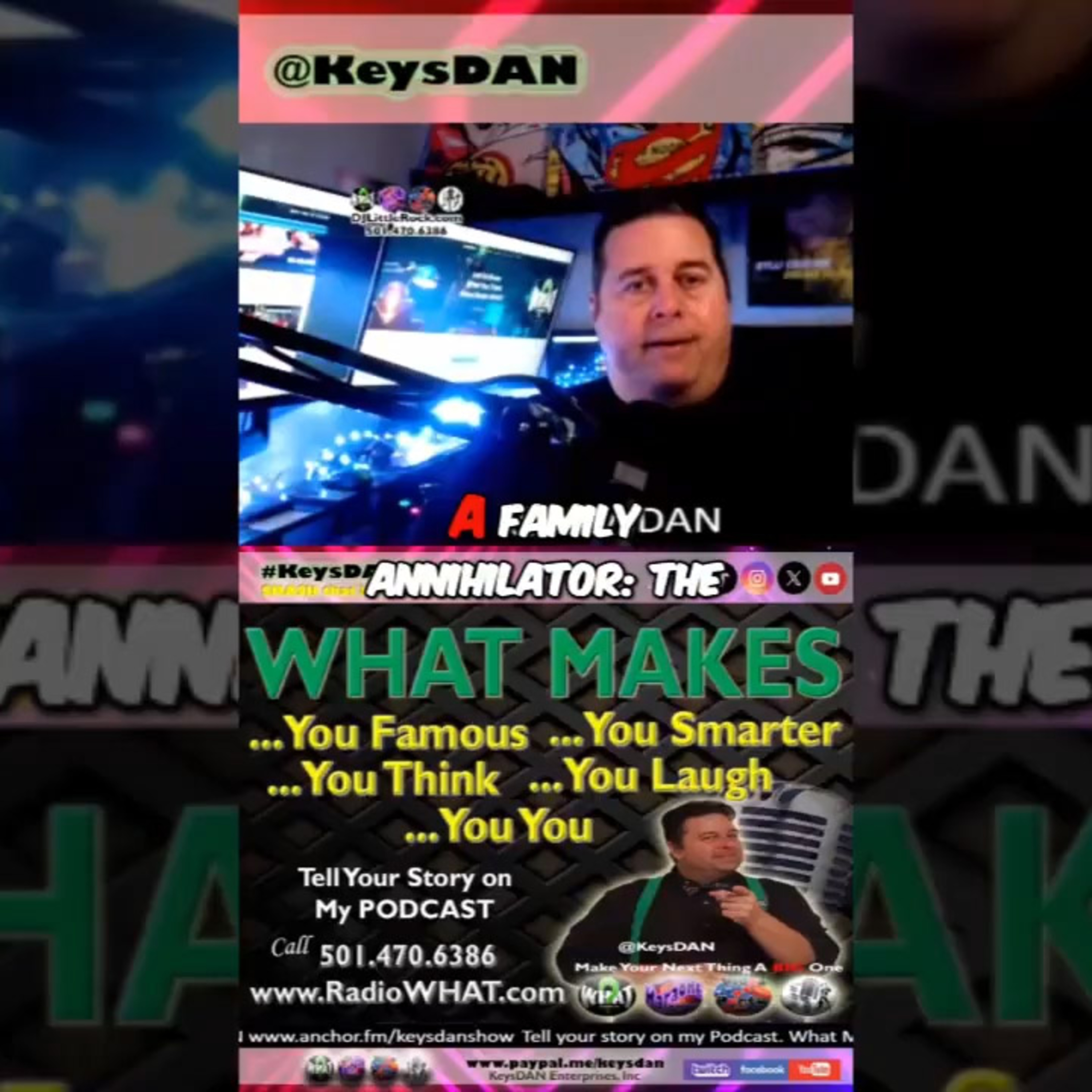 KeysDAN Show #PODCAST #KeysDANShow #WhatMakesYouFamous #WhatMakesYouSmarter @KeysDAN