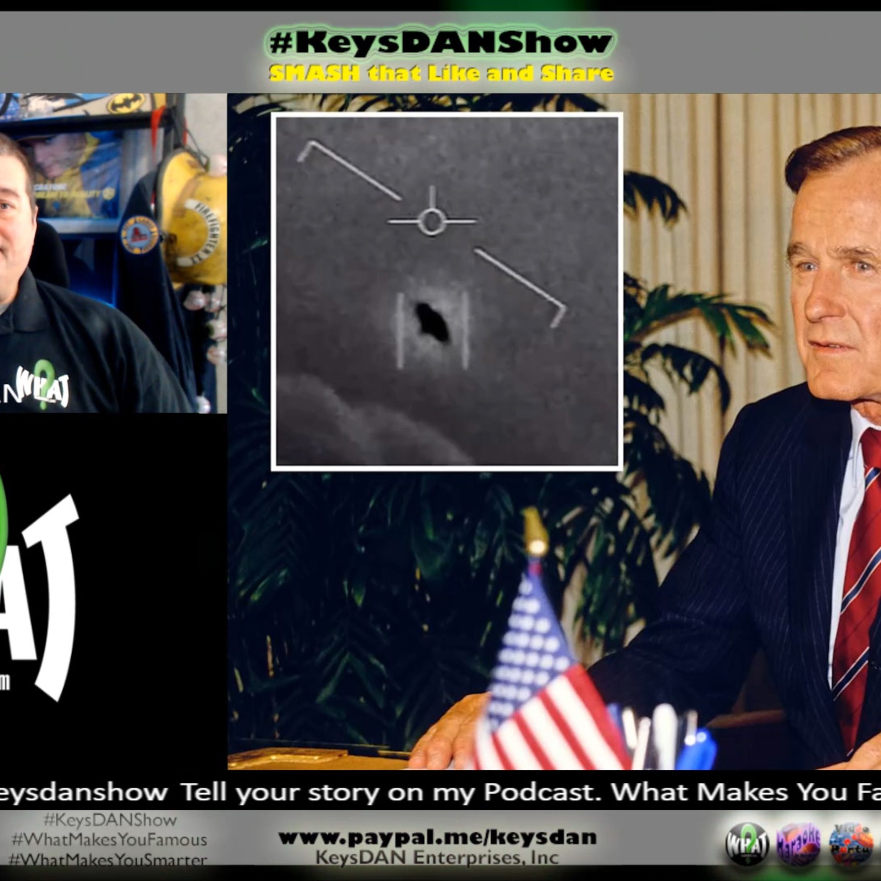 Bush's UFO Secret: Did He Know About Aliens? #HISTORY KeysDAN Show #KeysDANShow @KeysDAN episode artwork
