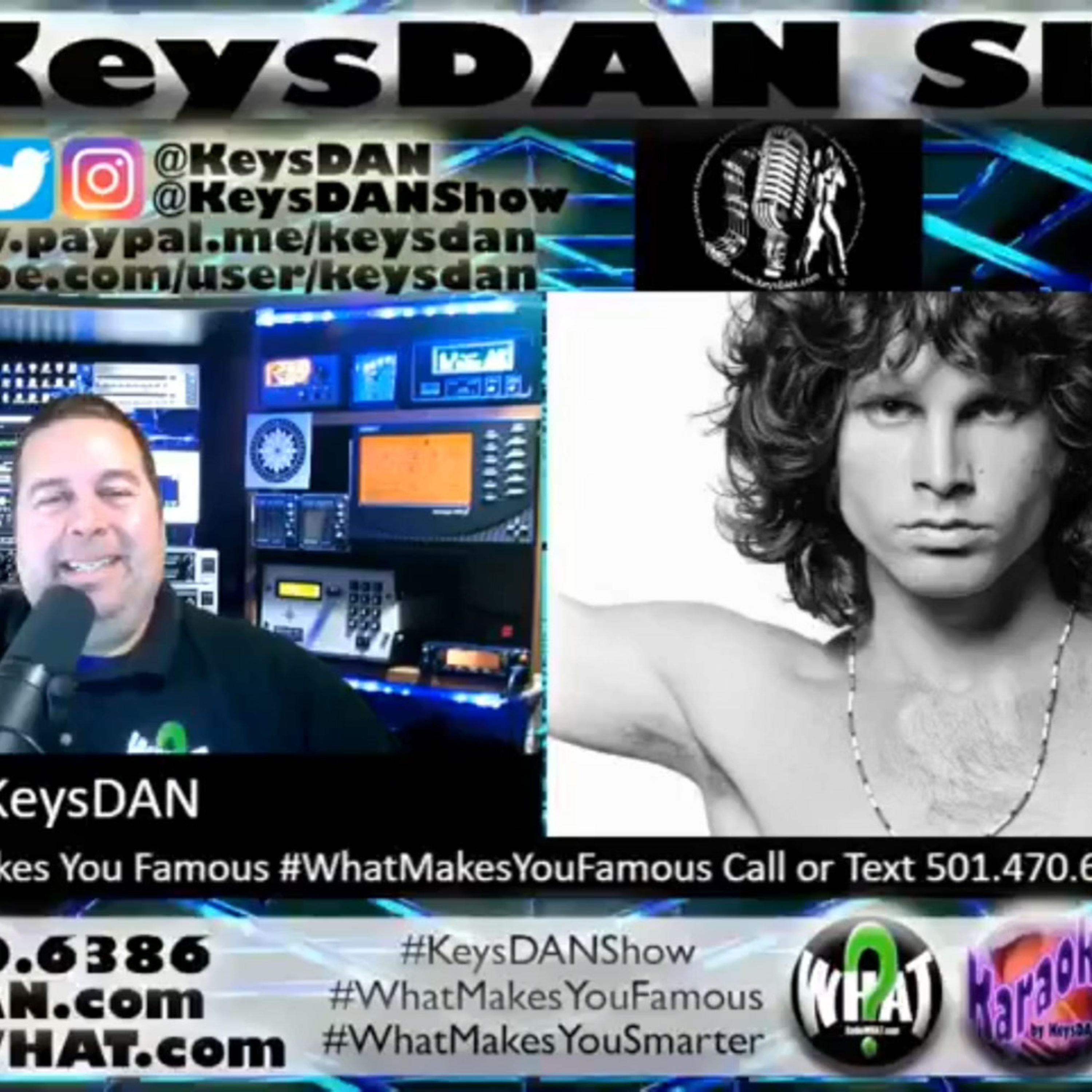 Mr. Mojo Risin' Anagram: Shocking Jim Morrison Fact! #FACTS KeysDAN Show #KeysDANShow @KeysDAN episode artwork