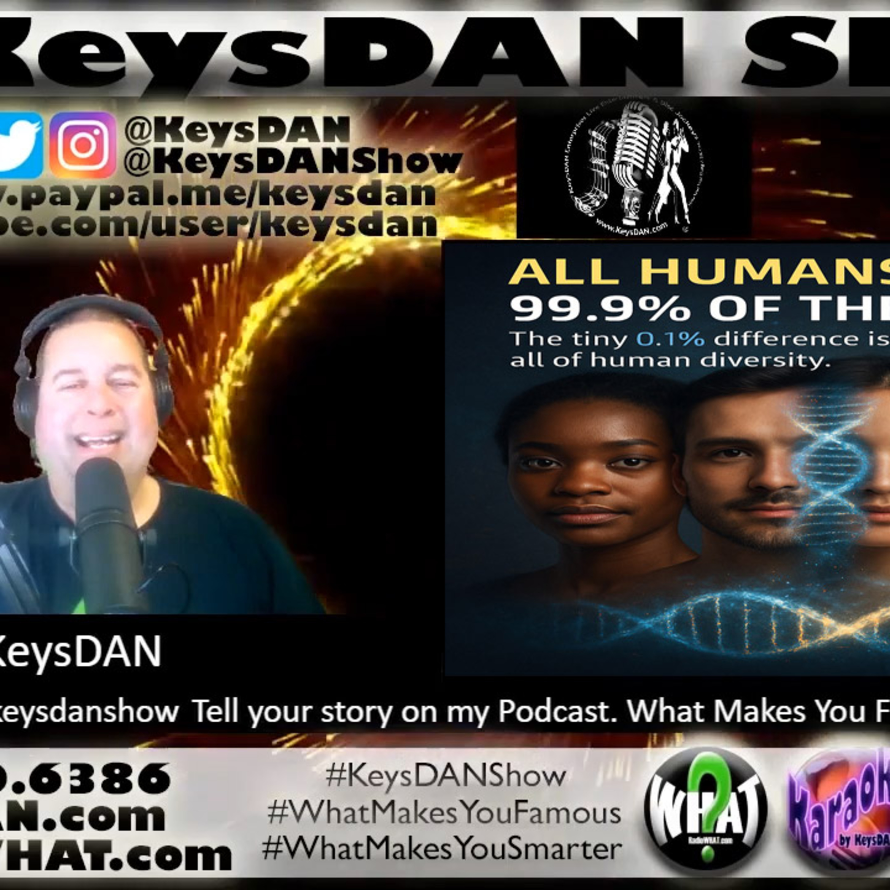 Your Genes: 99.9% Identical, Vastly Different Health KeysDAN Show #Science #KeysDANShow @KeysDAN episode artwork
