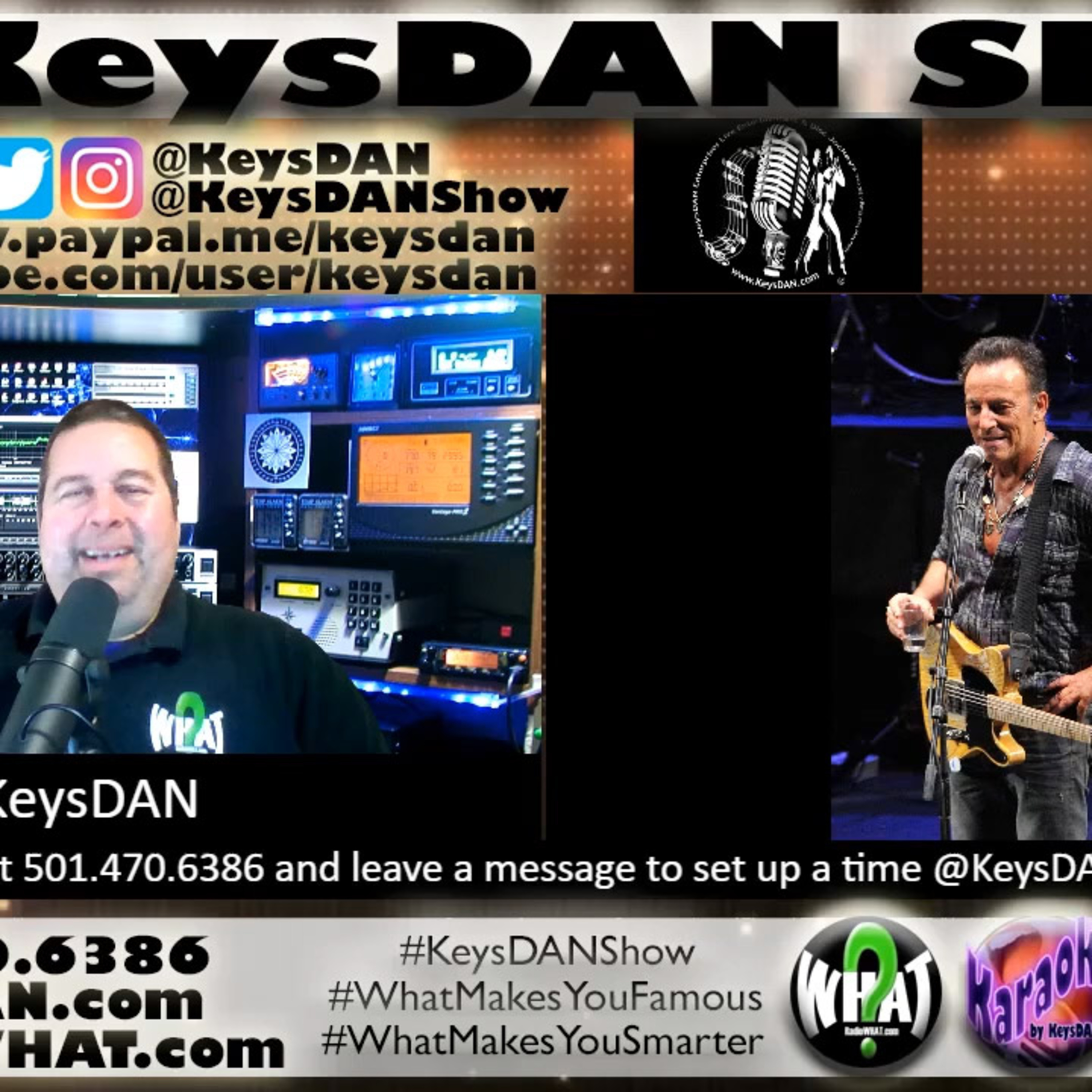 Bruce Springsteen's 20 Grammy Wins: Fast Fact! KeysDAN Show #RADIO #KeysDANShow @KeysDAN  episode artwork
