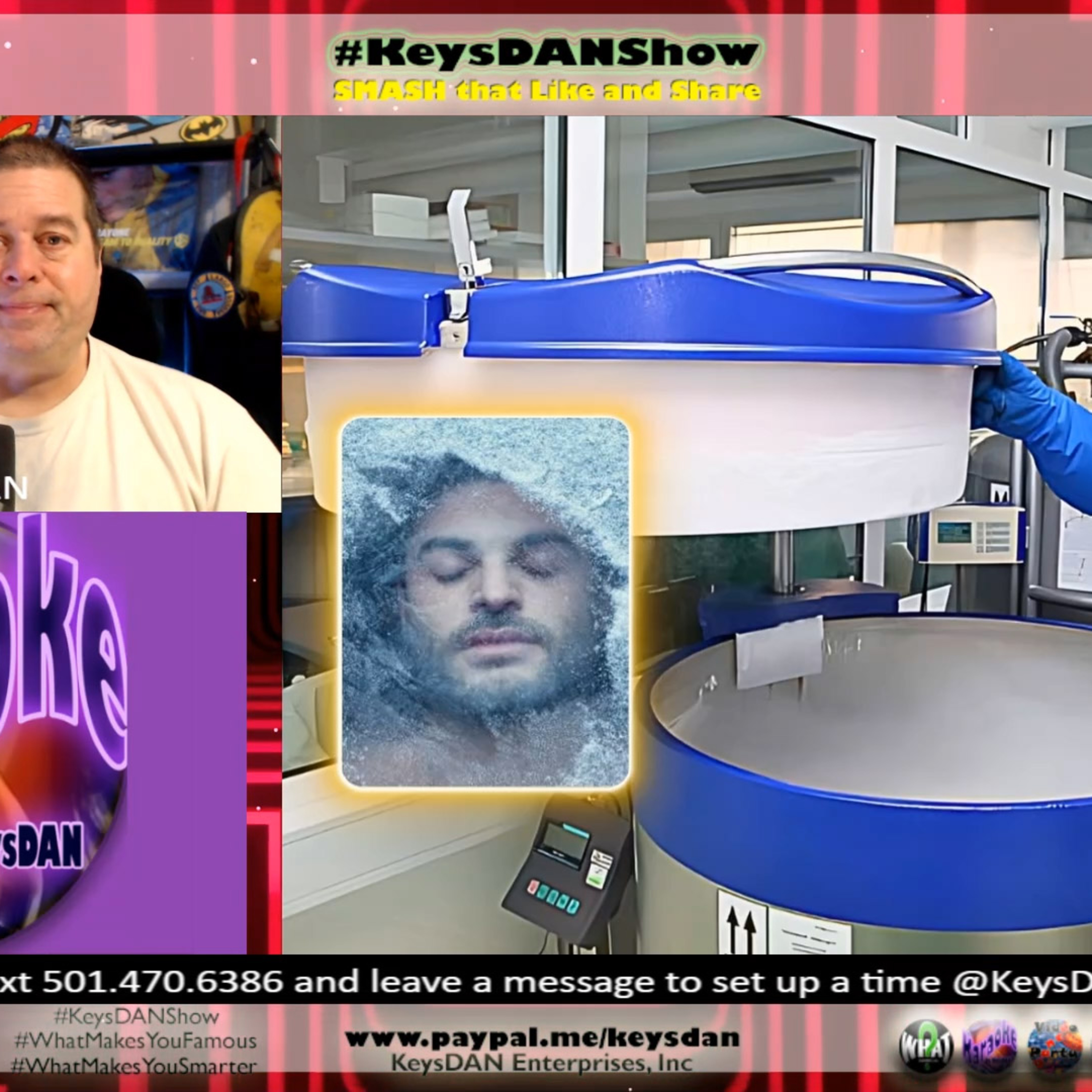 Cryonics: Freezing Bodies for a Second Chance? KeysDAN Show #Science #KeysDANShow @KeysDAN episode artwork