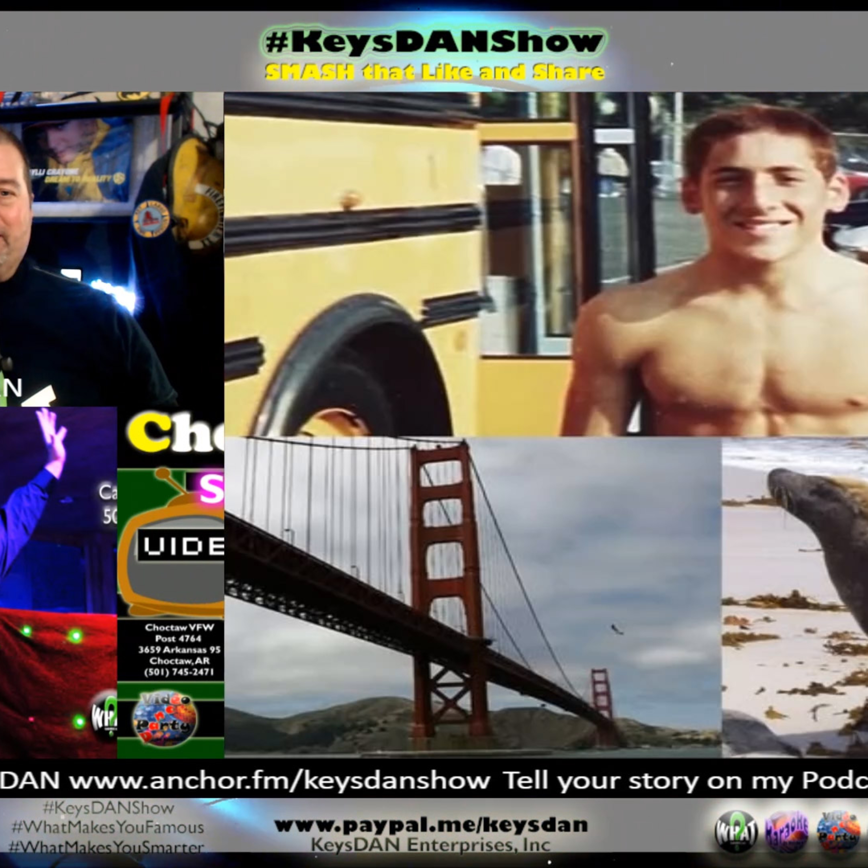 Miracle Survivor: Golden Gate Jump & Sea Lion Rescue #HISTORY KeysDAN Show #KeysDANShow @KeysDAN episode artwork