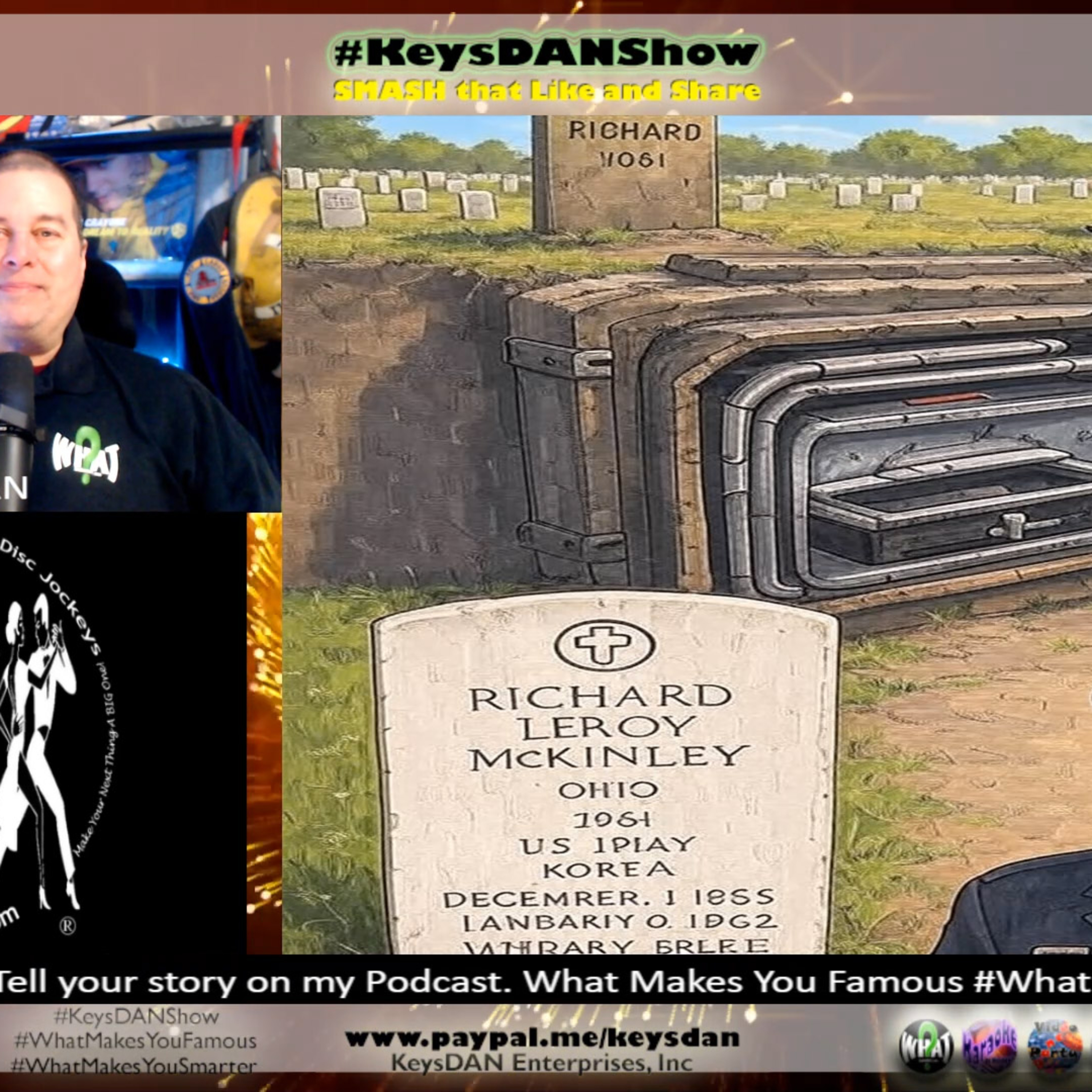 Radioactive Grave: The Man Who Became Nuclear Fire #HISTORY KeysDAN Show #KeysDANShow @KeysDAN episode artwork