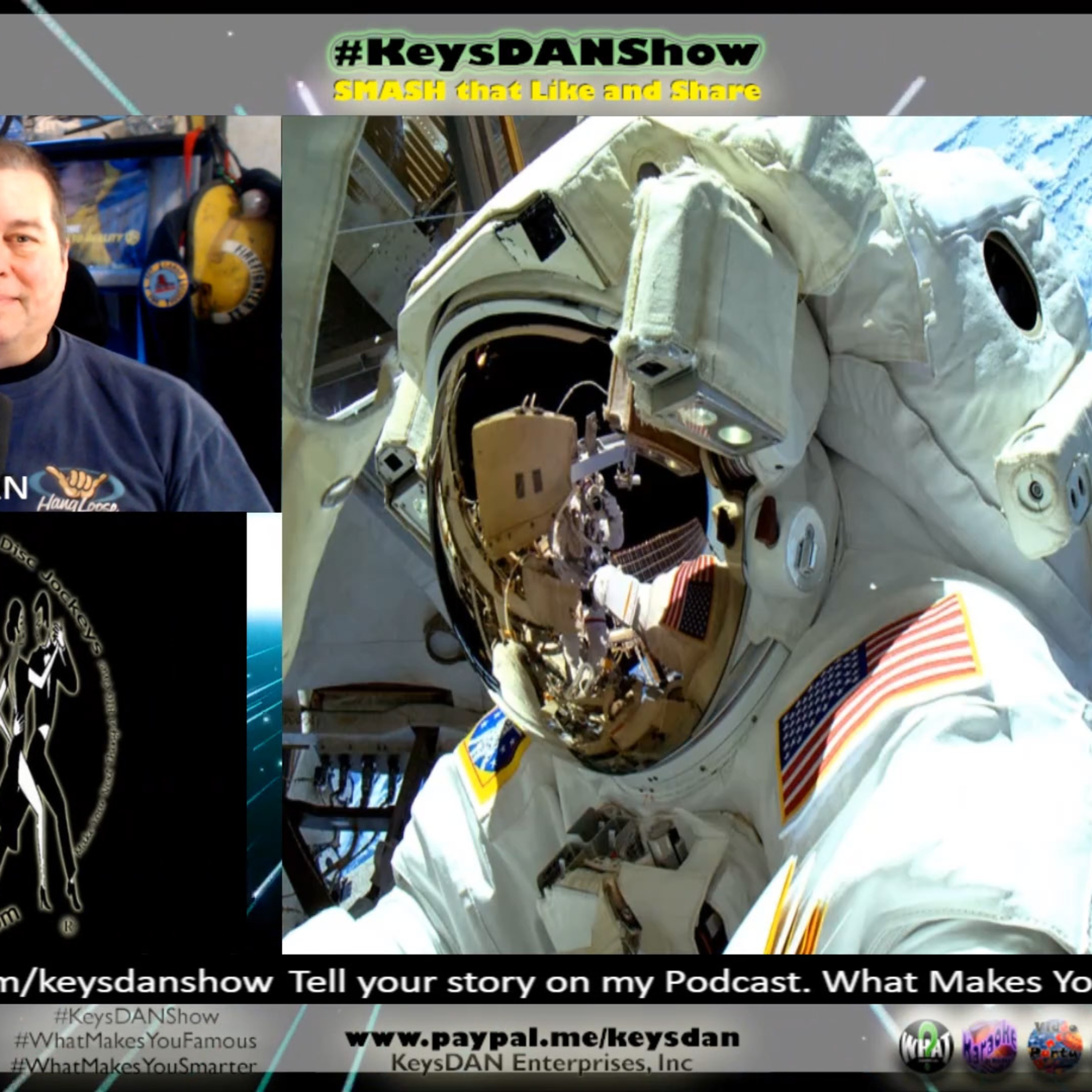 Astronaut Brains Change Shape in Space! Shocking Discoveries KeysDAN Show #Science #KeysDANShow @KeysDAN episode artwork