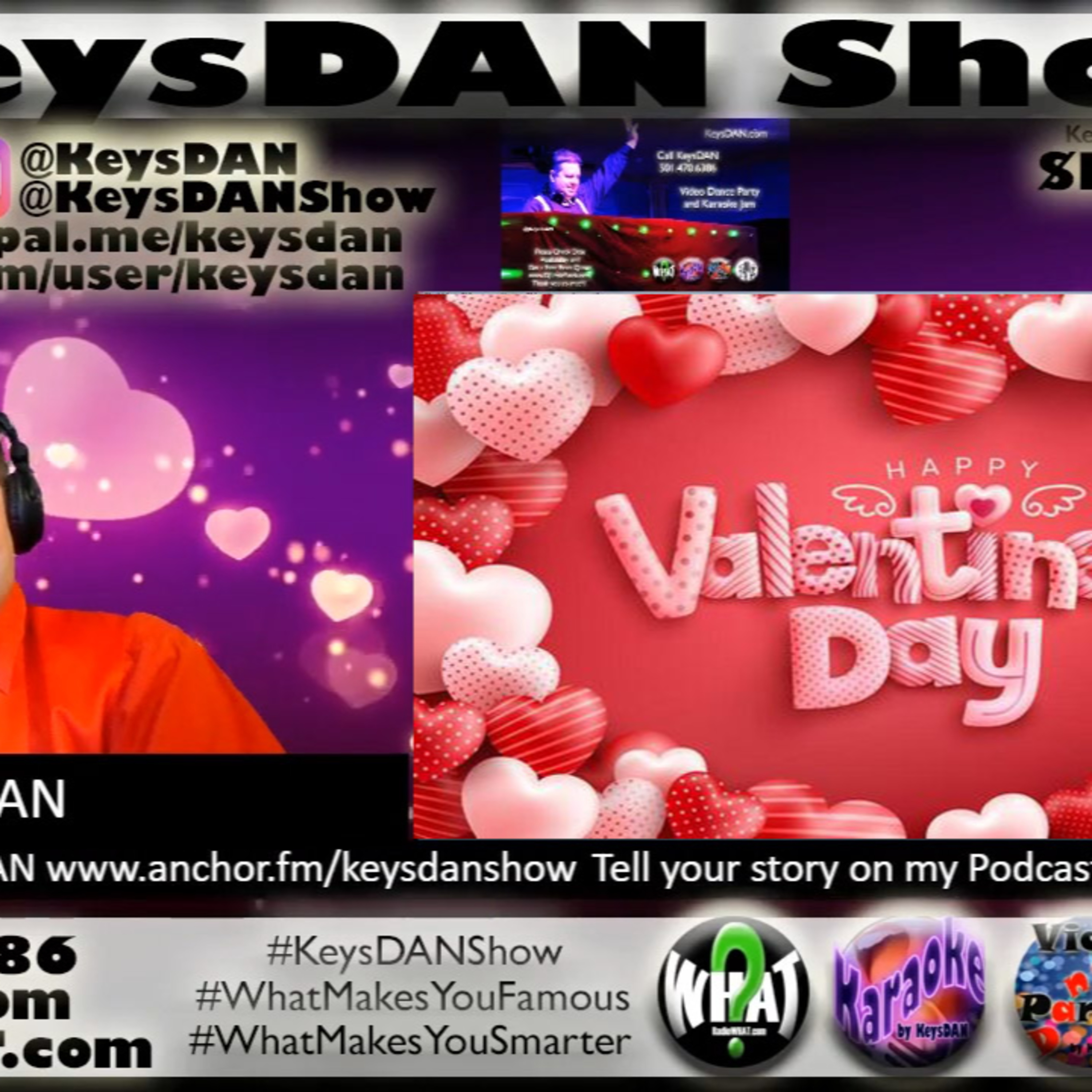 Valentine's Day: History, Traditions, and Modern Celebrations! #HISTORY KeysDAN Show #KeysDANShow @KeysDAN episode artwork