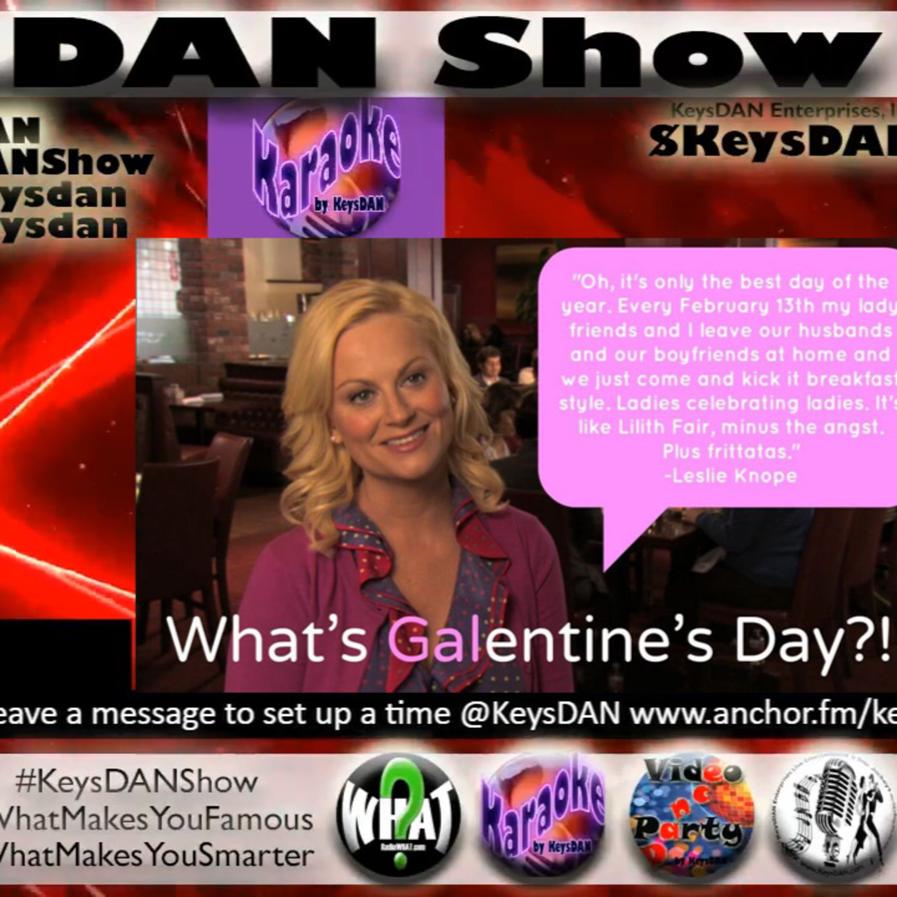 Galentine's Day: Celebrate Your Girlfriends & Female Friendships! #HISTORY KeysDAN Show #KeysDANShow @KeysDAN episode artwork