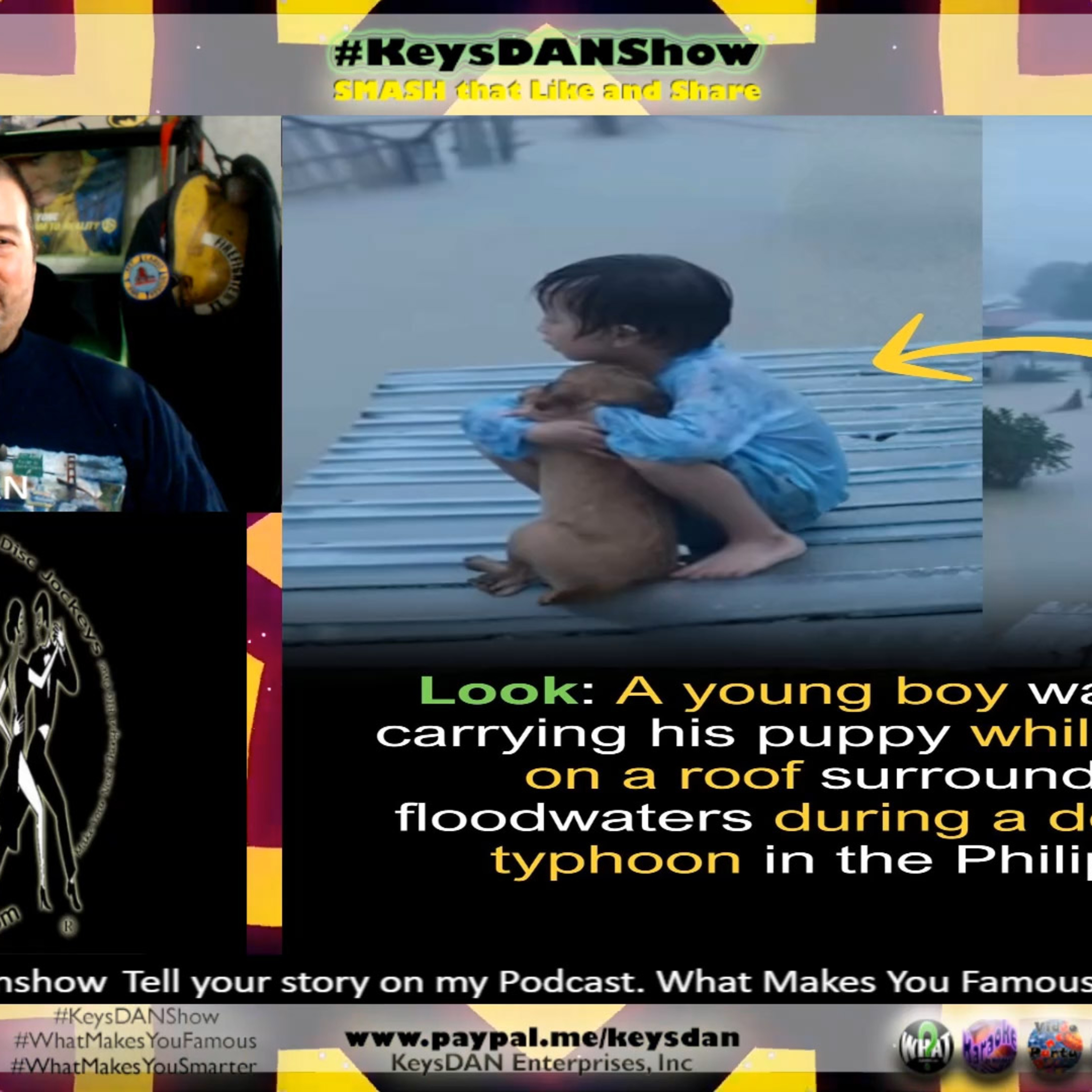 Boy Rescues Puppy From Typhoon: Heartwarming Survival Story #HISTORY KeysDAN Show #KeysDANShow @KeysDAN episode artwork