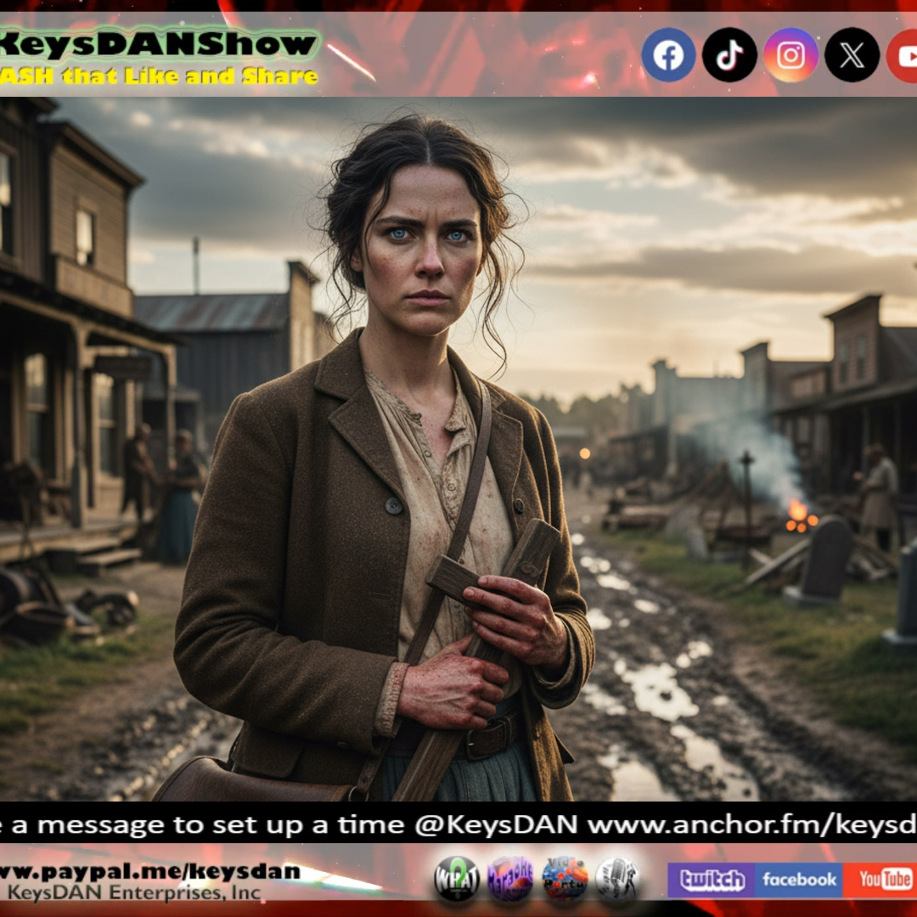 One Girl Against Bandits: Deadwood's Silent Fury #HISTORY KeysDAN Show #KeysDANShow @KeysDAN episode artwork