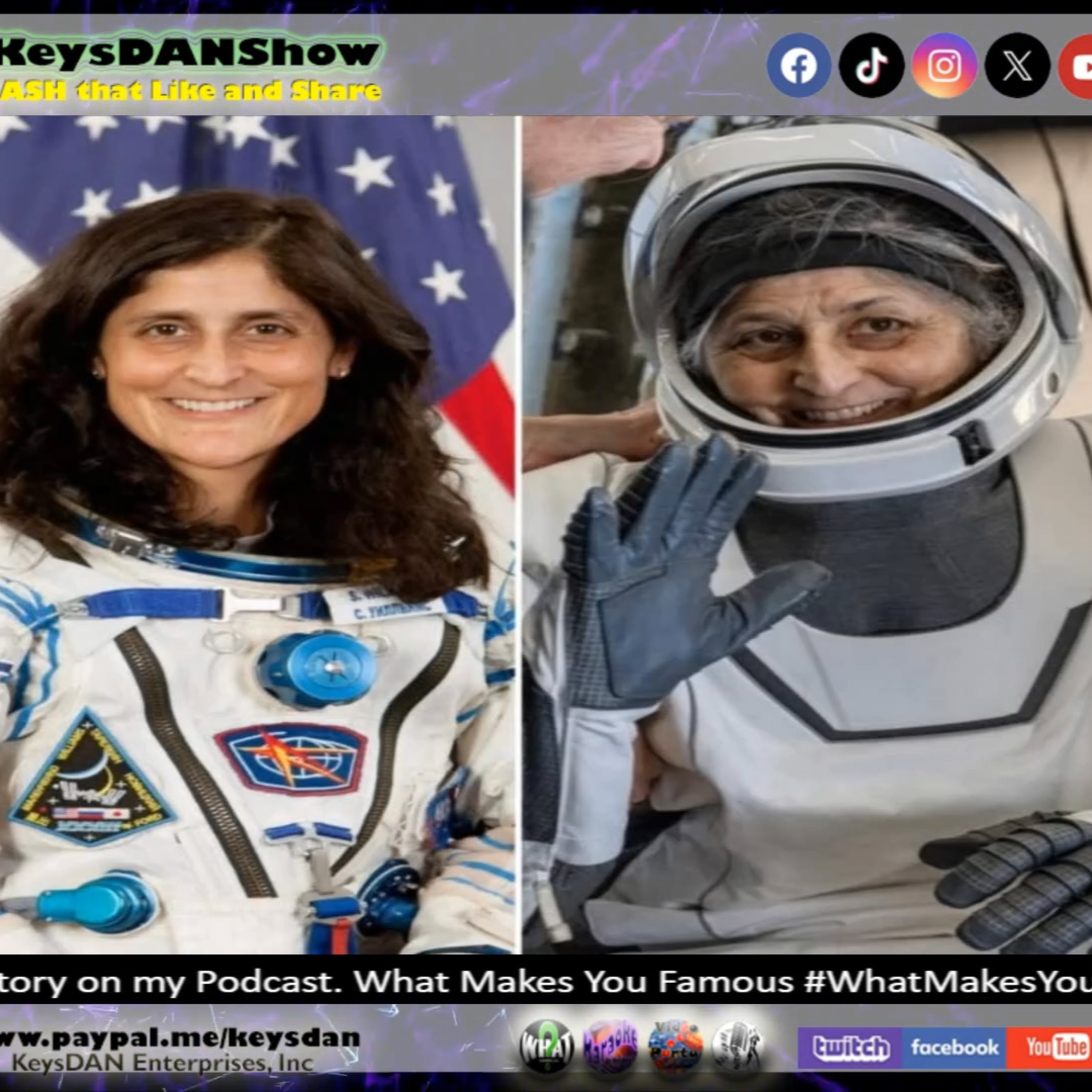 Sunita Williams: Incredible Astronaut's Career Ends! KeysDAN Show #Science #KeysDANShow @KeysDAN episode artwork