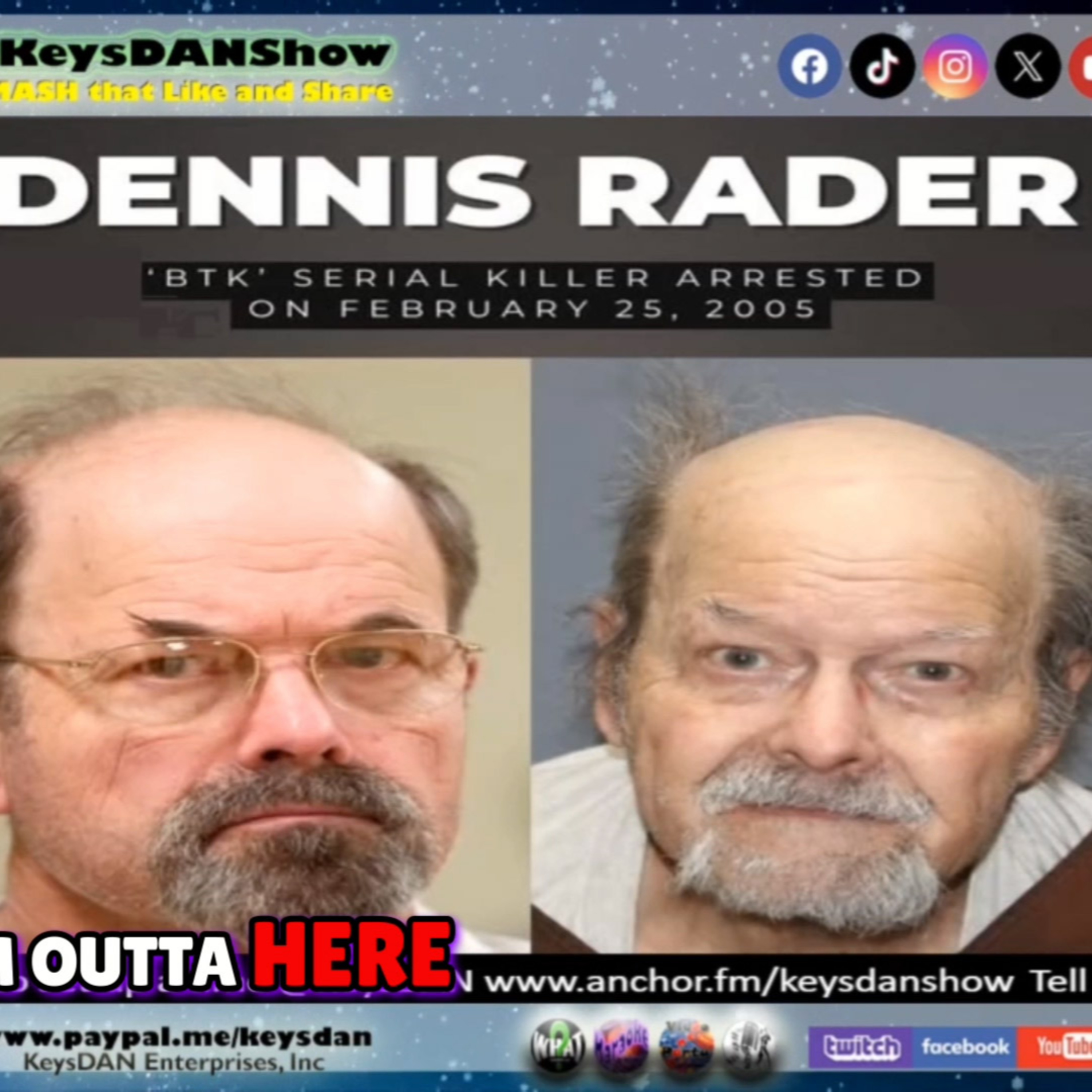 BTK Killer: The Twisted Mind of Dennis Rader Exposed KeysDAN Show #TrueCrime #KeysDANShow @KeysDAN episode artwork