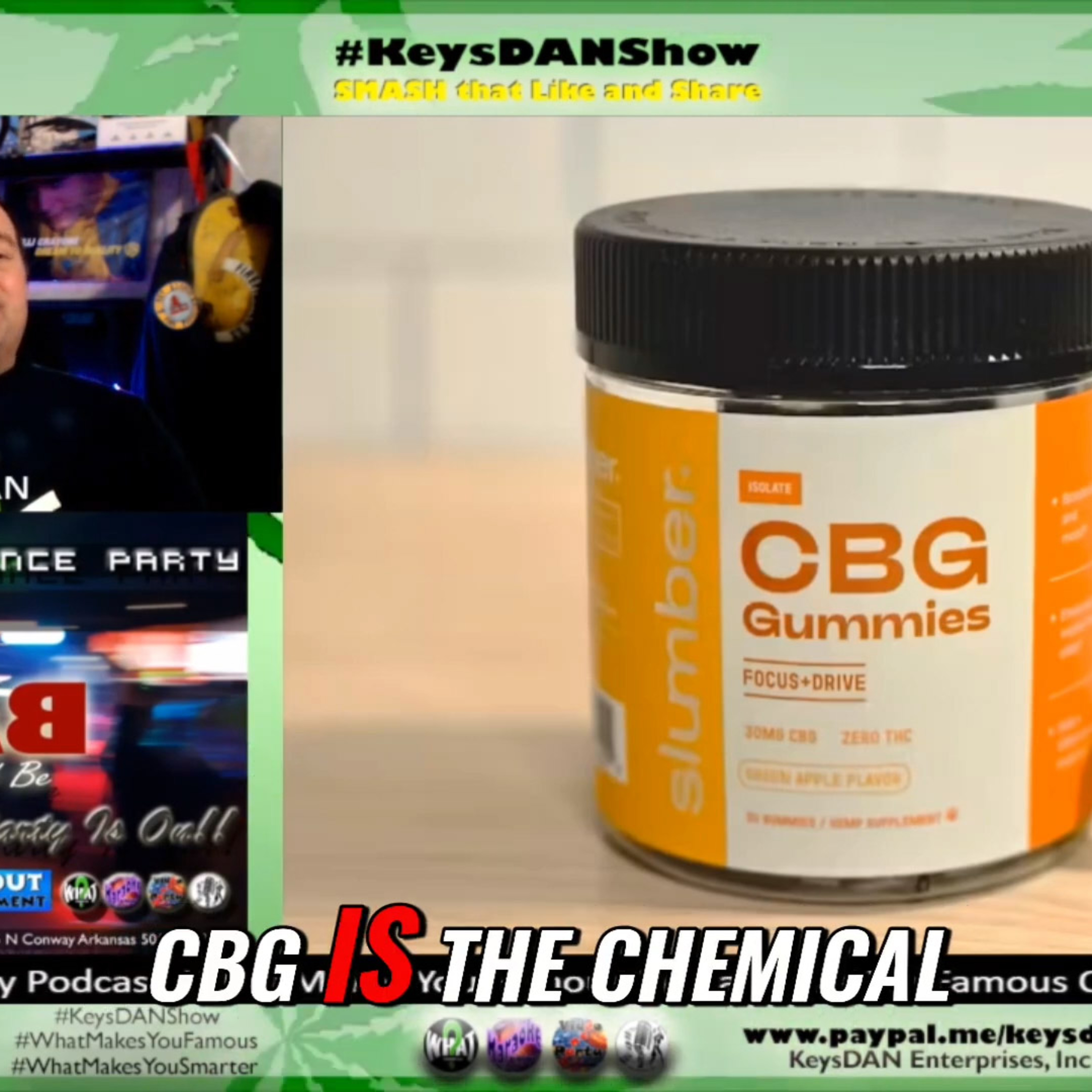 CBG Gummies: The Mother Cannabinoid for Calm & Focus KeysDAN Show #Science #KeysDANShow @KeysDAN episode artwork