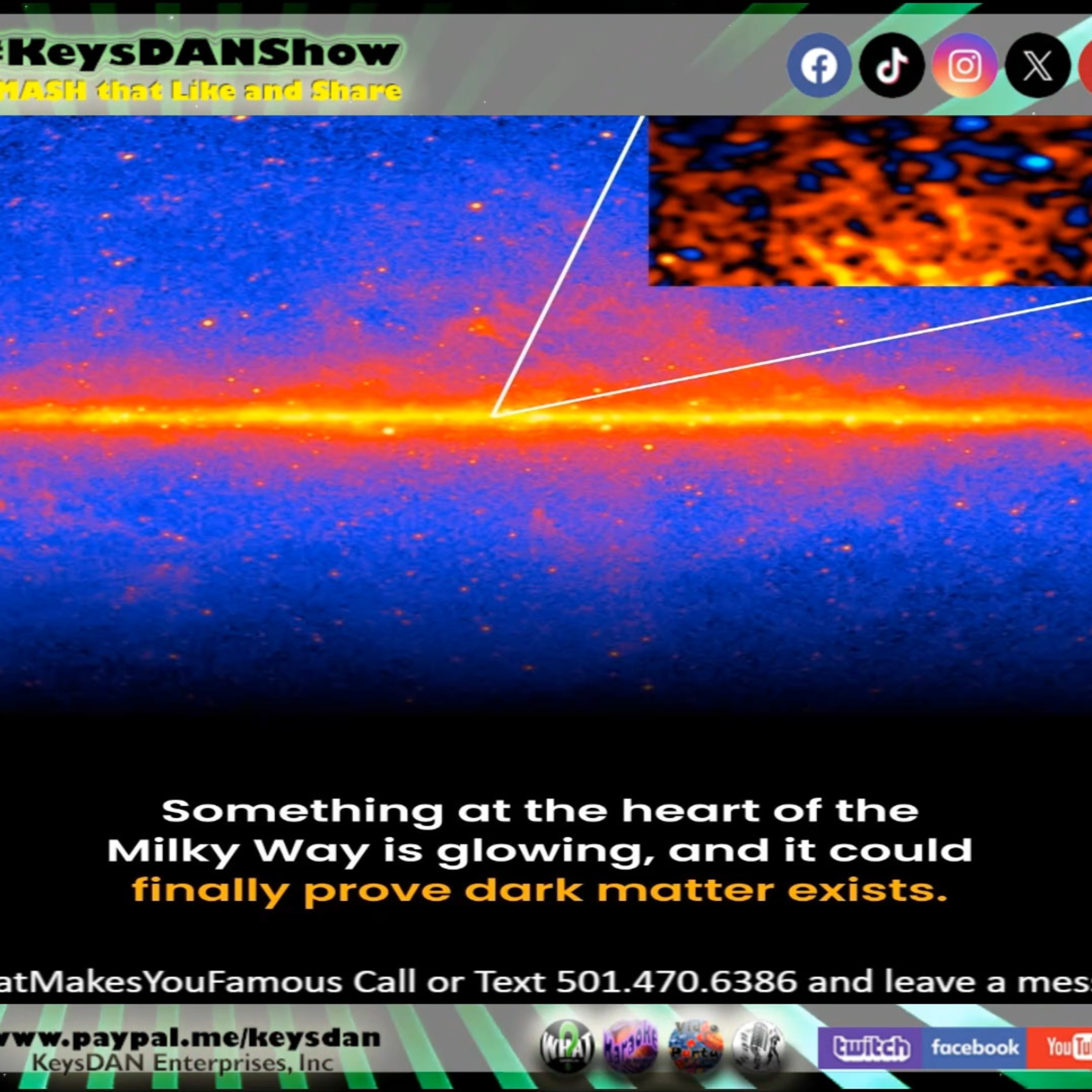 Dark Matter Mystery Solved? New Galactic Evidence Revealed! KeysDAN Show #Science #KeysDANShow @KeysDAN episode artwork