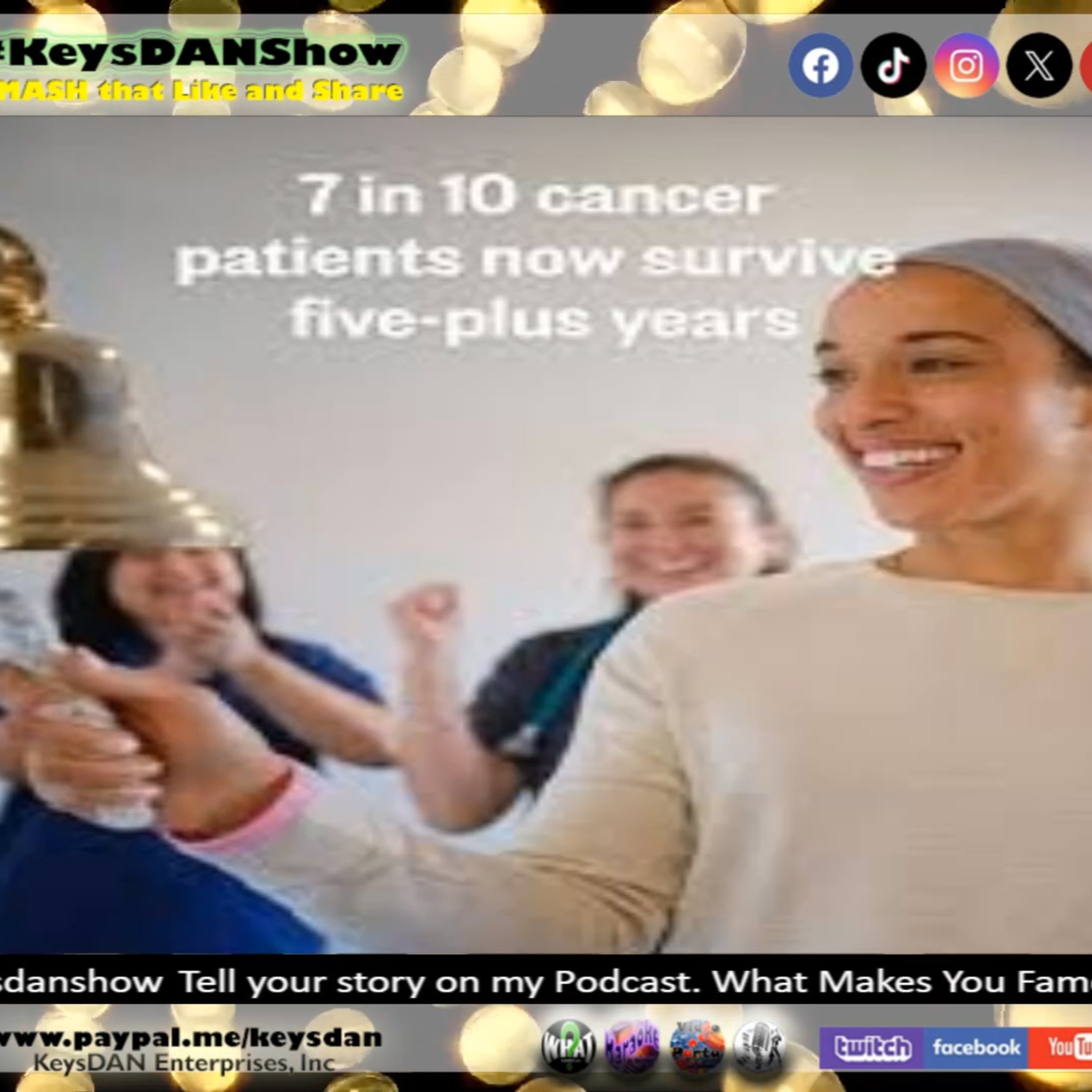 Cancer Survival Breakthrough: 7 in 10 Now Thrive! KeysDAN Show #Science #KeysDANShow @KeysDAN episode artwork
