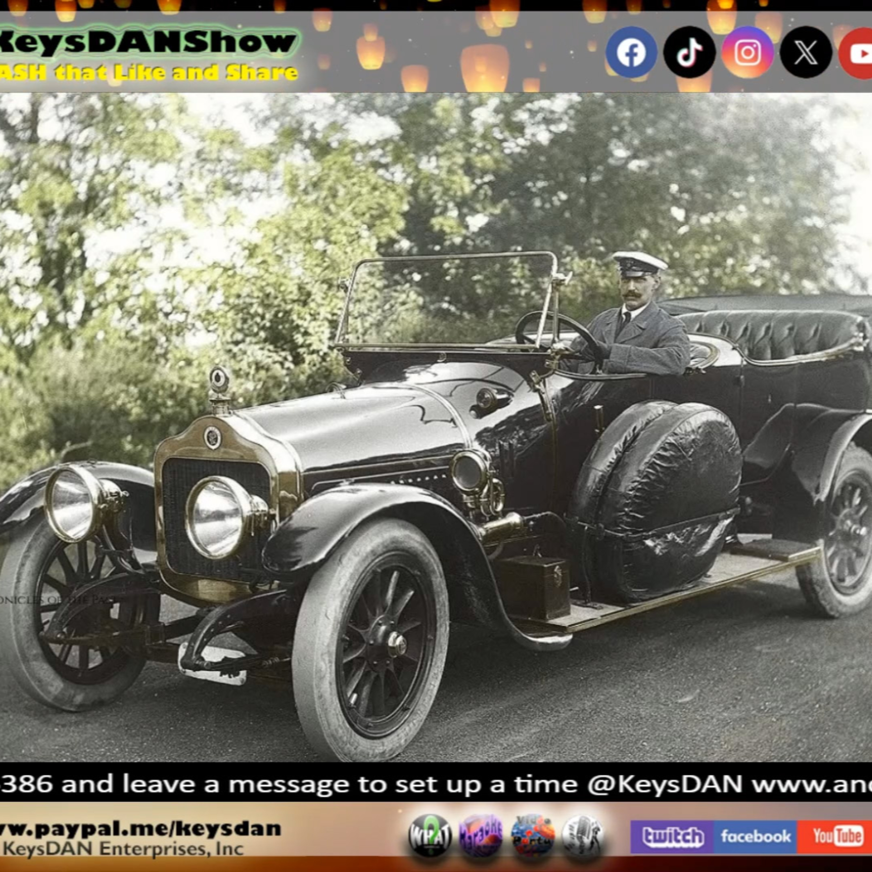 King Haakon VII's First Car: 1913 Minerva Torpedo! #HISTORY KeysDAN Show #KeysDANShow @KeysDAN episode artwork