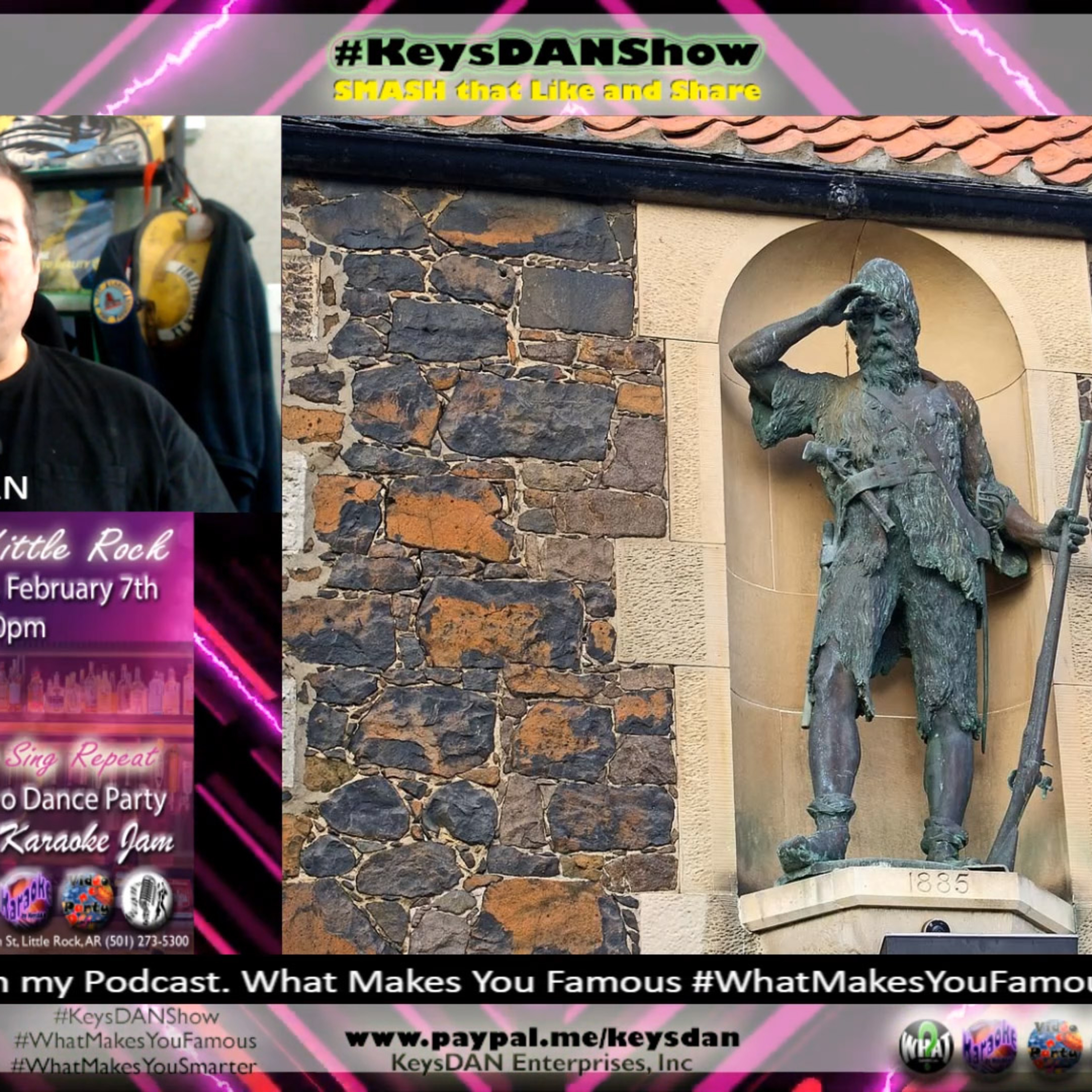 The REAL Robinson Crusoe: Stranded for 4 Years! #HISTORY KeysDAN Show #KeysDANShow @KeysDAN episode artwork