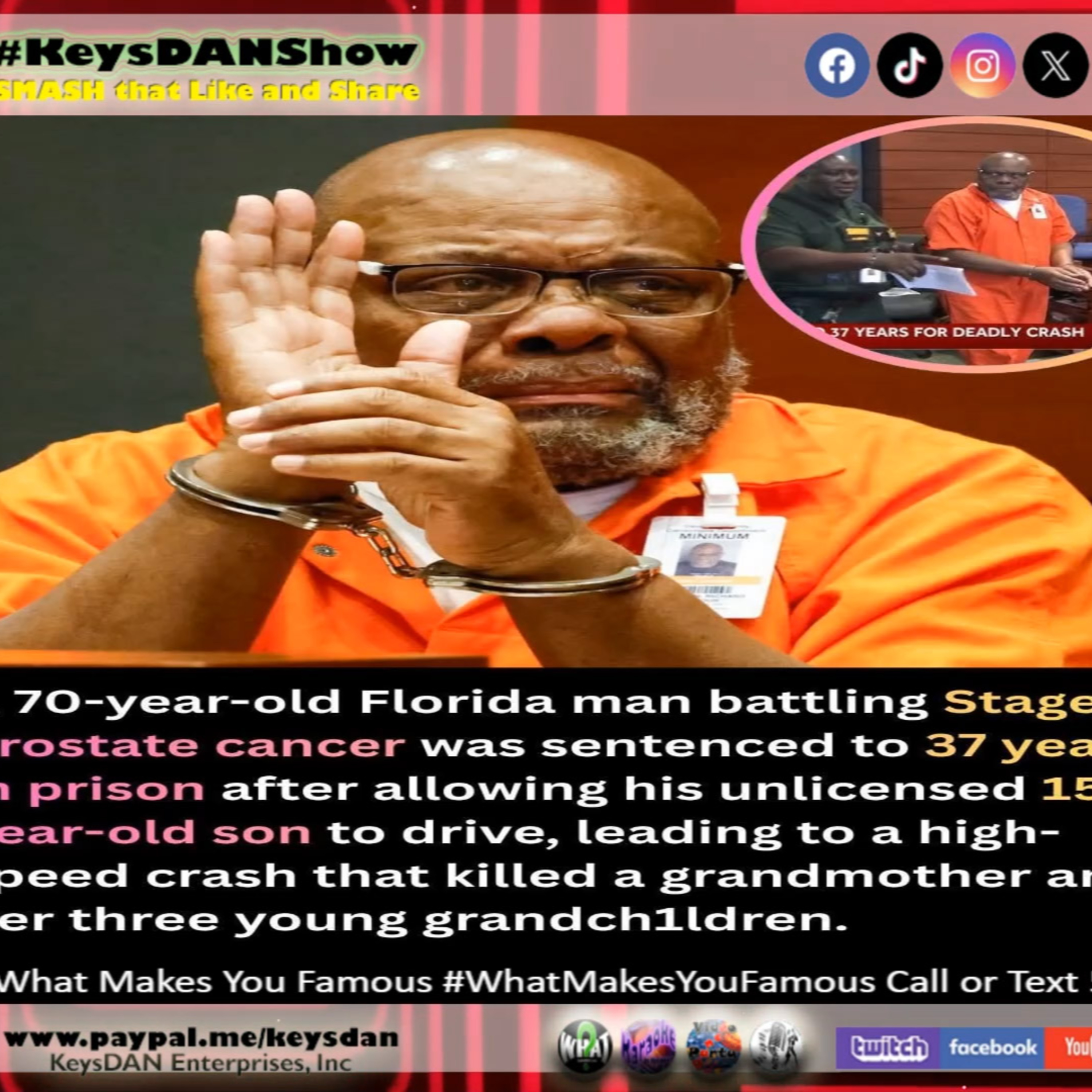 Parent Jailed 37 Years For Son's Deadly Crash KeysDAN Show #TrueCrime #KeysDANShow @KeysDAN episode artwork