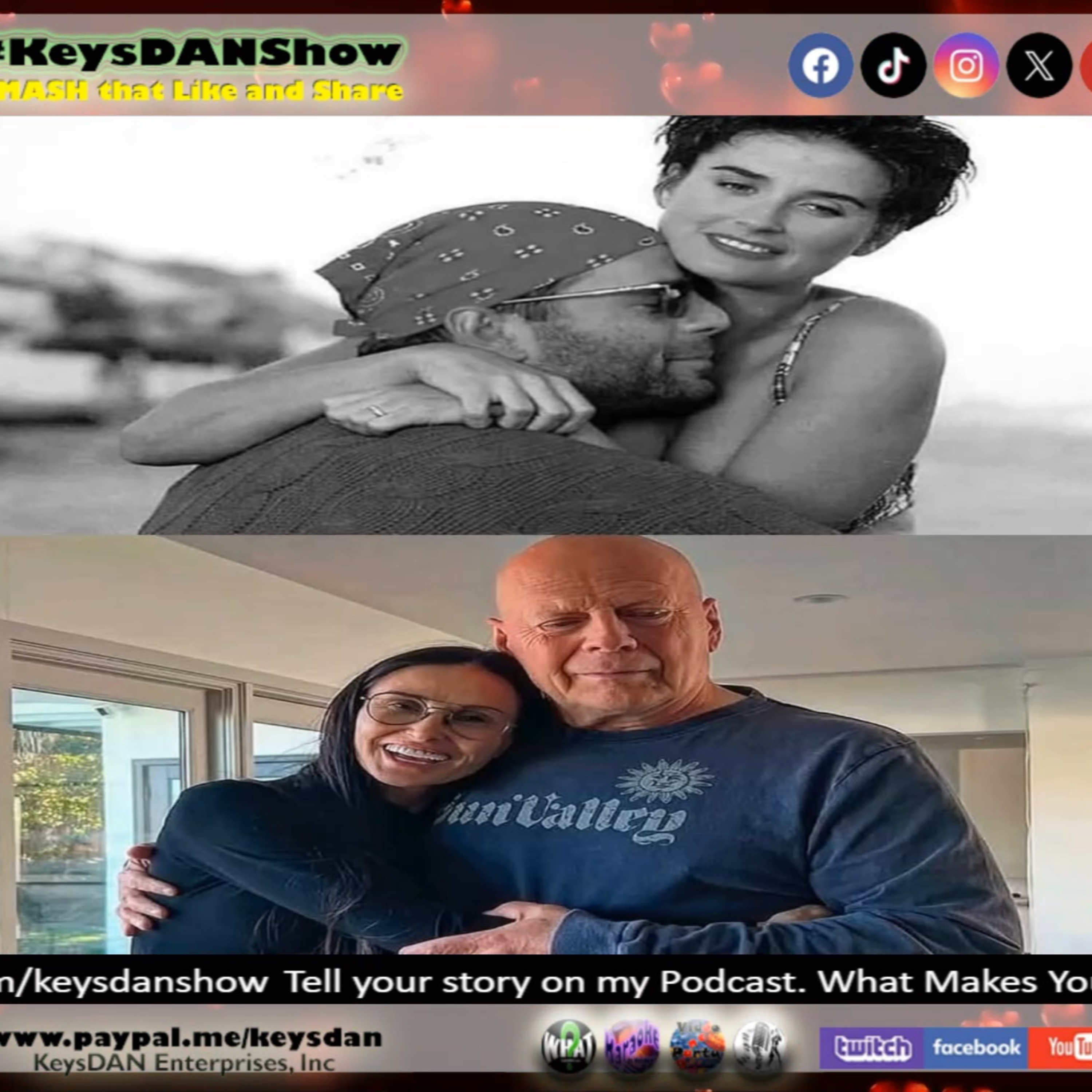 Demi & Bruce: Love's Unbreakable Bond Beyond Divorce KeysDAN Show #NEWS #KeysDANShow @KeysDAN