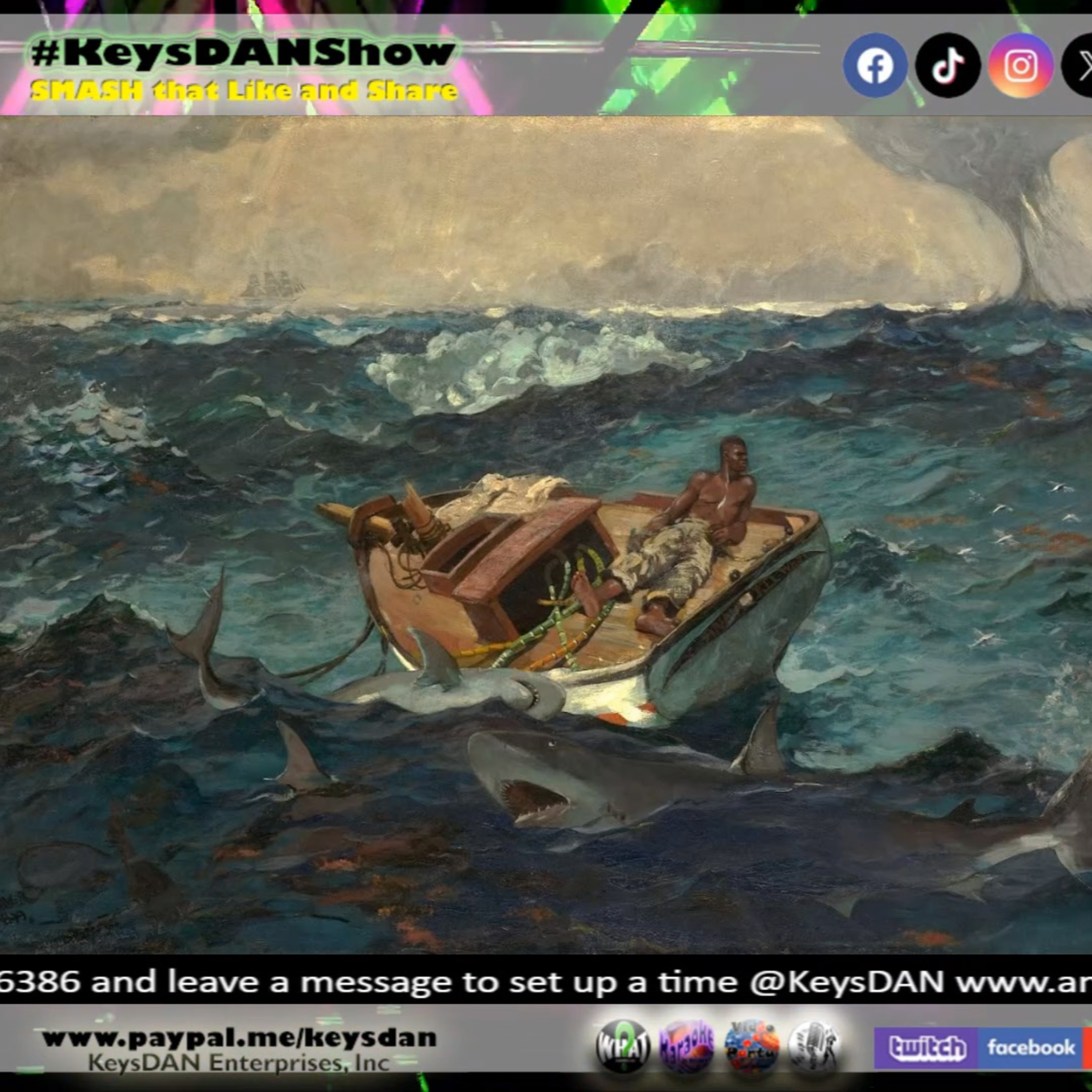 Shipwrecked Sailor's Epic 10-Day Ordeal: True Story! #HISTORY KeysDAN Show #KeysDANShow @KeysDAN episode artwork