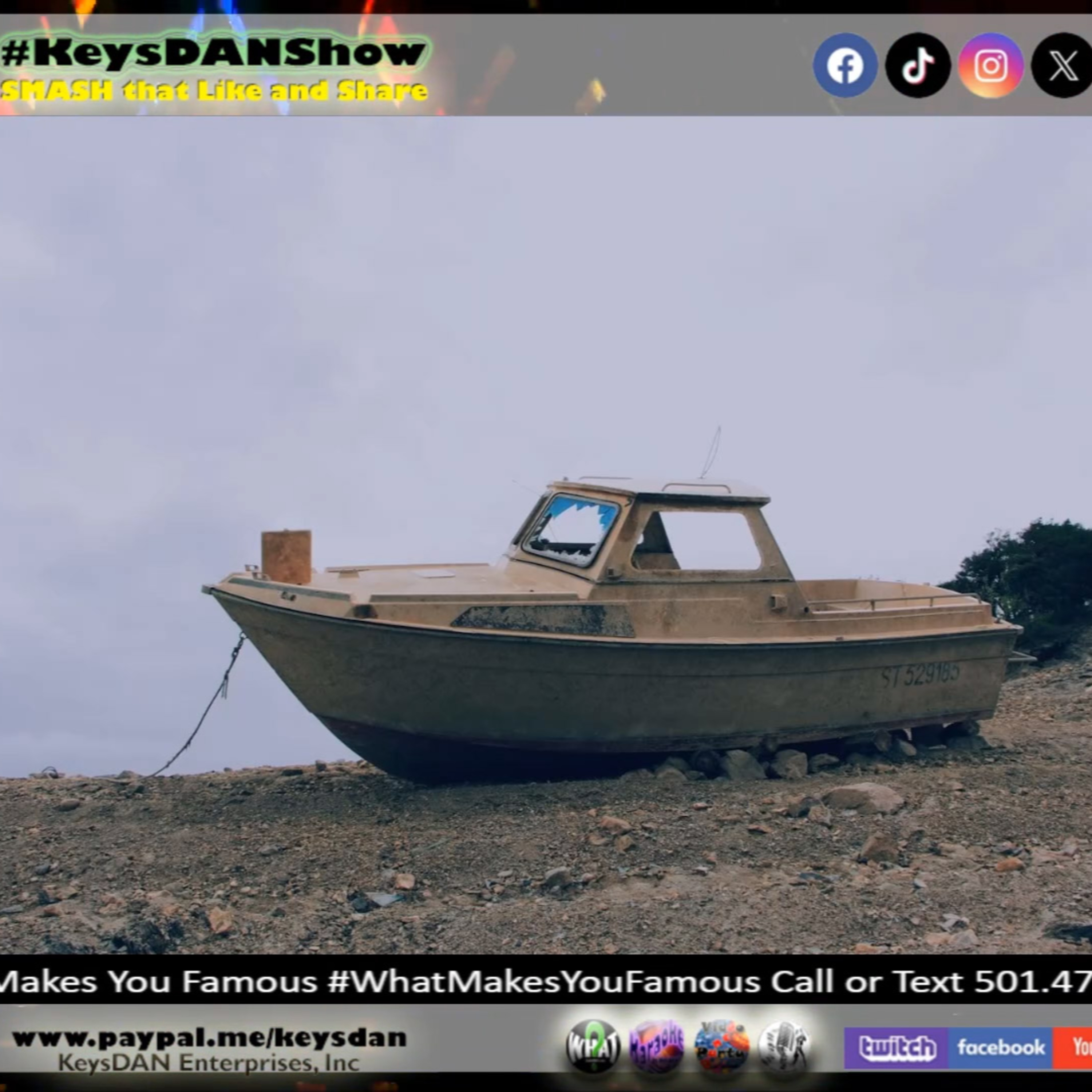 76 Days Lost At Sea: Incredible Survival Story #HISTORY KeysDAN Show #KeysDANShow @KeysDAN episode artwork