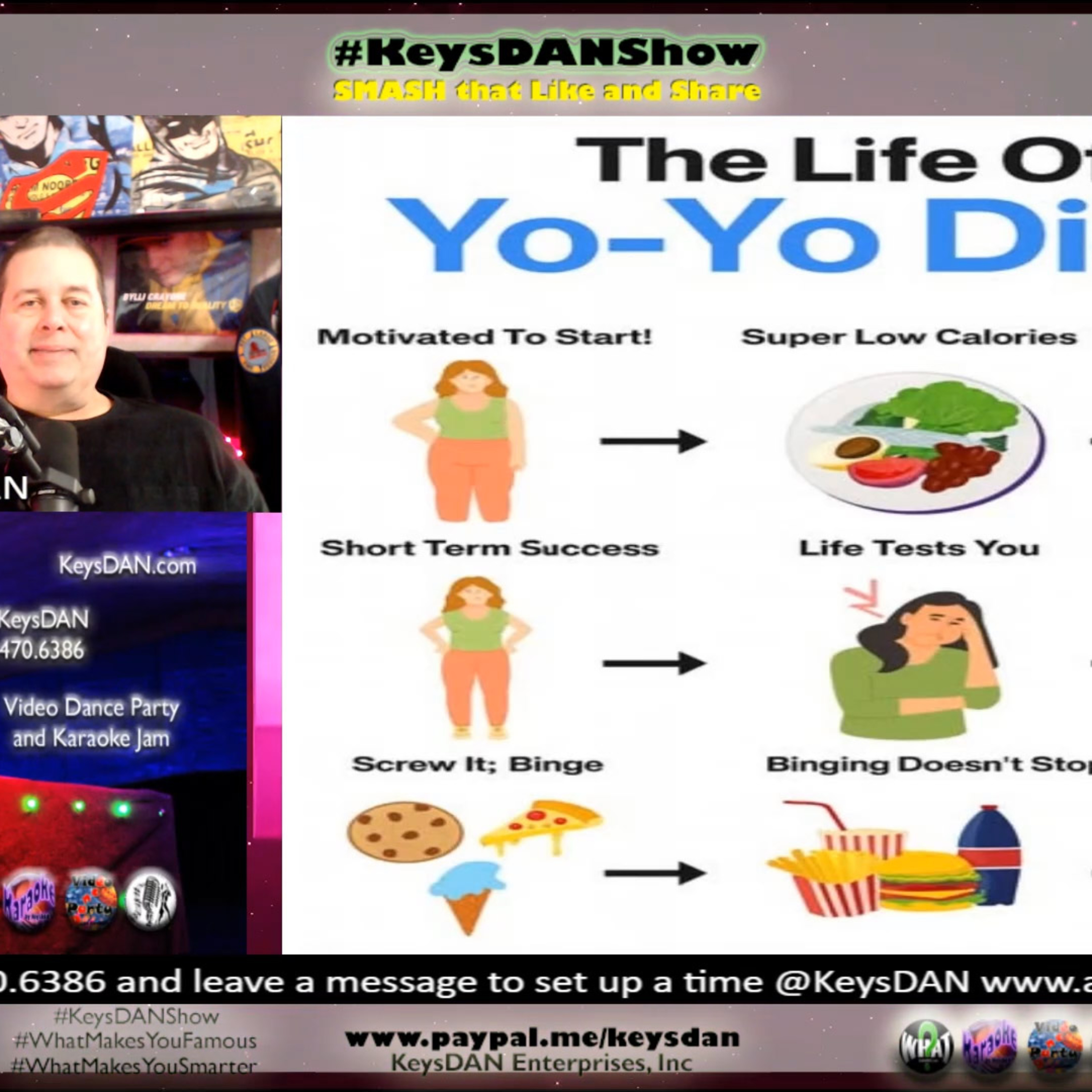 Yo-Yo Dieting Benefits? New Study REWRITES Health Rules KeysDAN Show #HEALTH #KeysDANShow @KeysDAN episode artwork