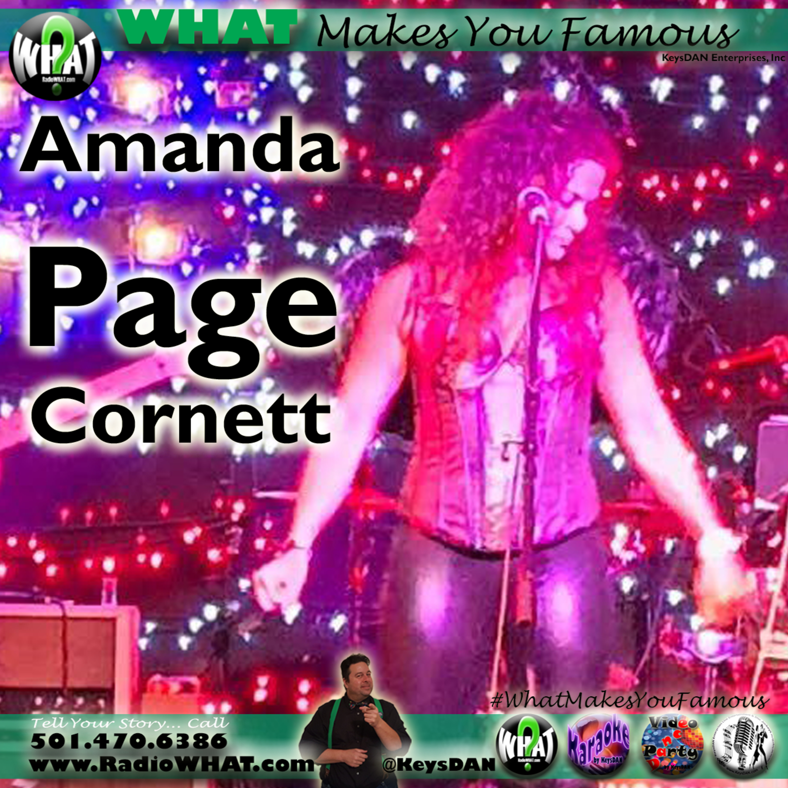 Amanda Page Cornett - Someone To Miss Me What Makes You Famous #PODCAST #WhatMakesYouFamous @KeysDAN  episode artwork