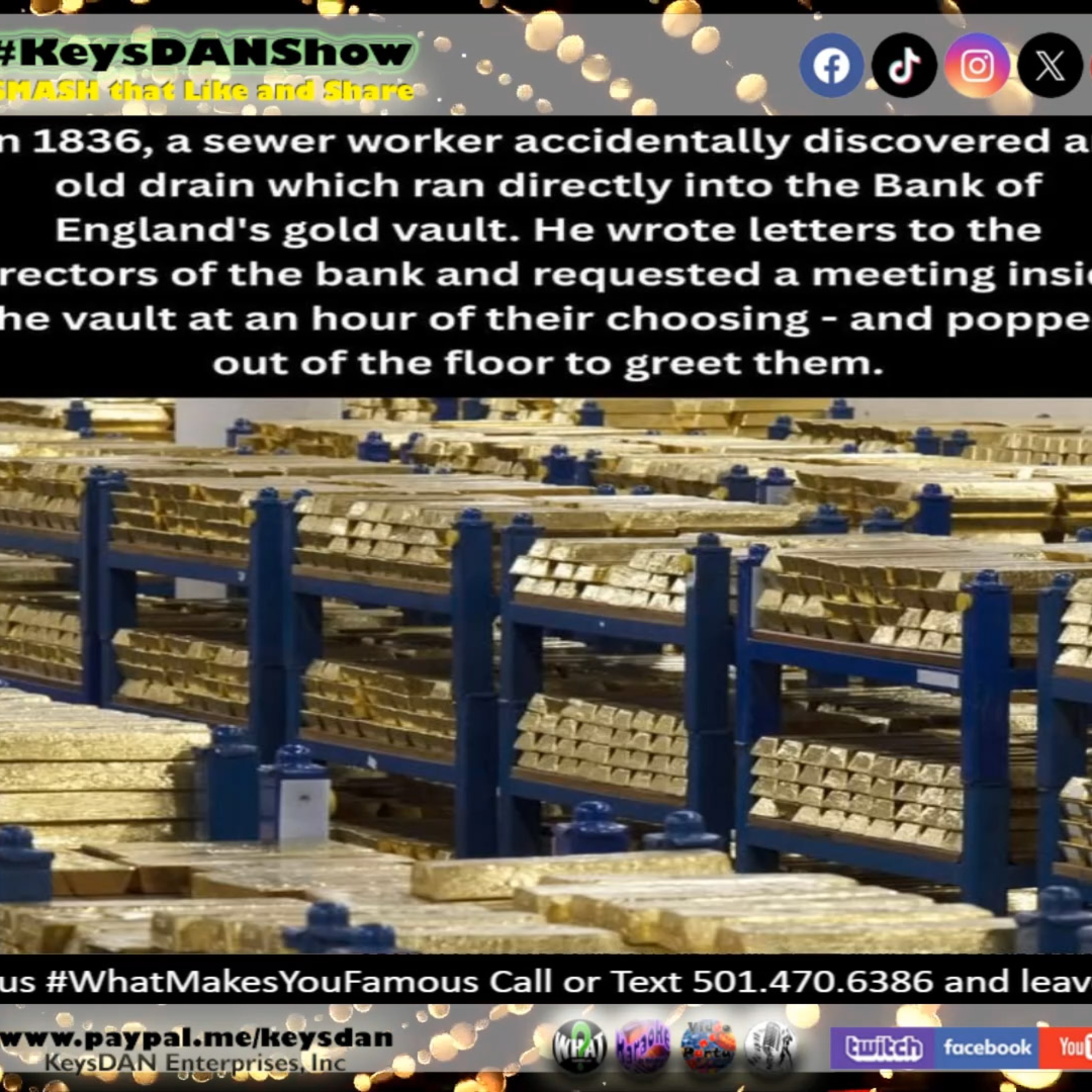 Honest Sewer Man's Vault Discovery: Bank of England Reward! #HISTORY KeysDAN Show #KeysDANShow @KeysDAN episode artwork