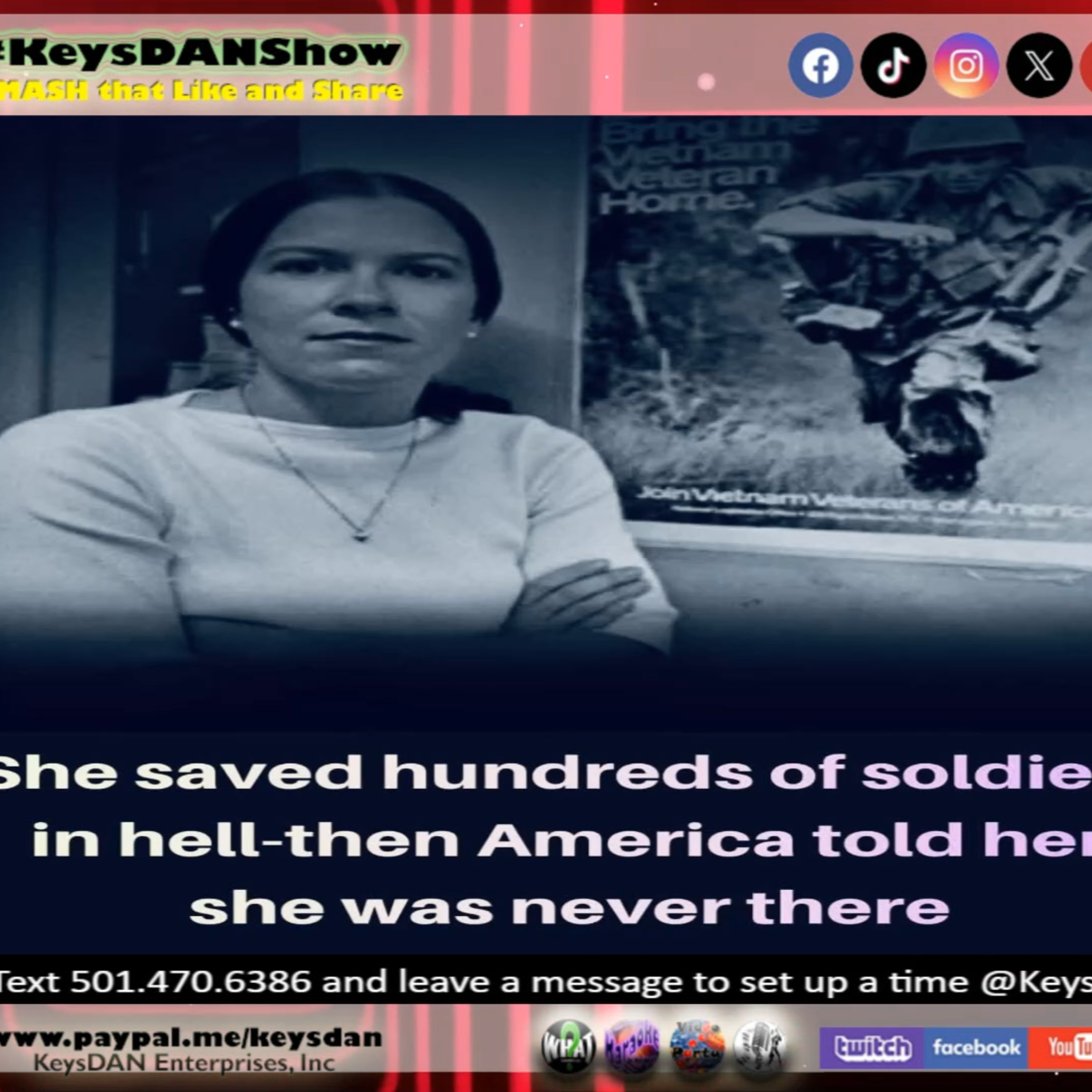 Vietnam Nurse's Fight: Agent Orange, PTSD & Invisible Veterans #HISTORY KeysDAN Show #KeysDANShow @KeysDAN episode artwork