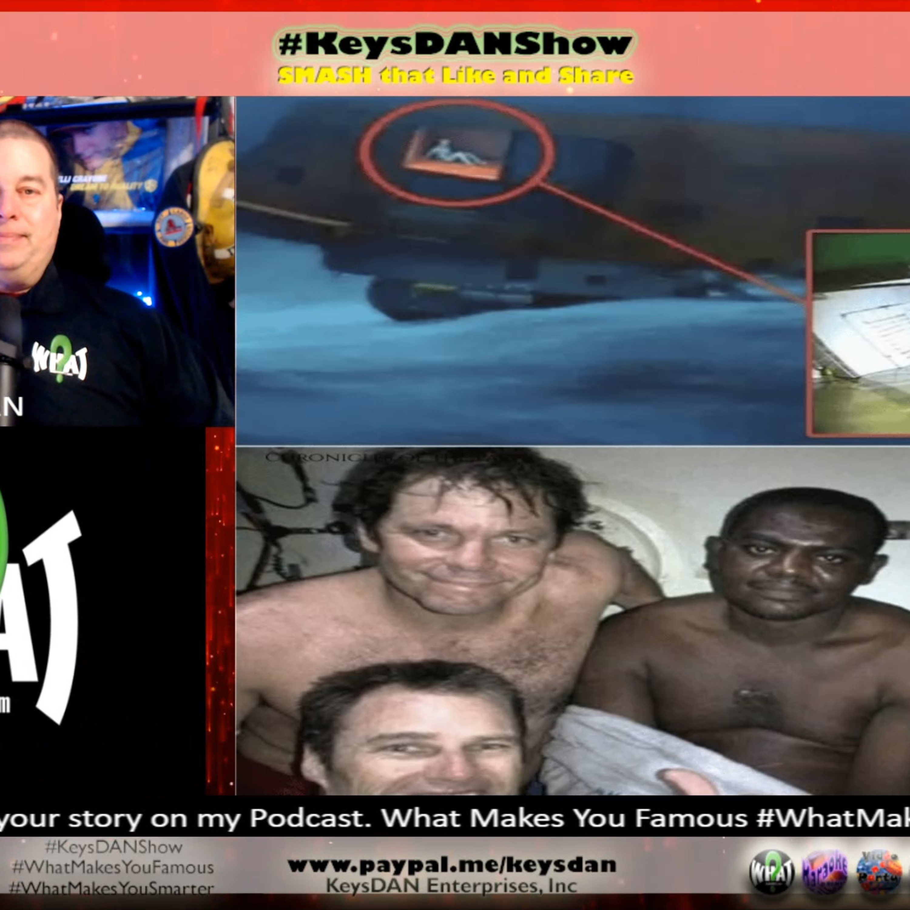 Incredible Survival Story: 60 Hours Underwater! #HISTORY KeysDAN Show #KeysDANShow @KeysDAN episode artwork