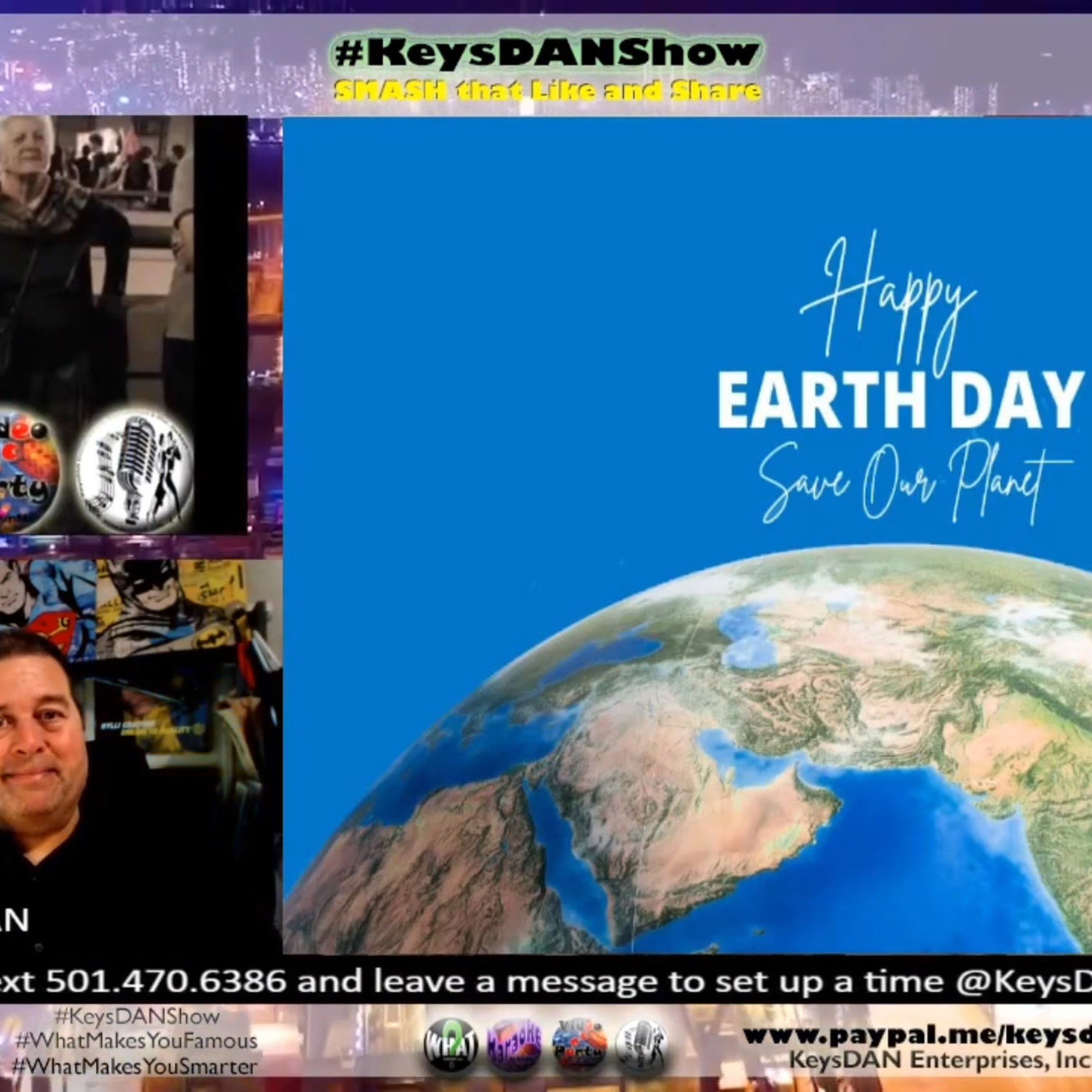 Earth Day: Protect Our Planet, Beat Plastic Pollution! #FACTS KeysDAN Show #KeysDANShow @KeysDAN episode artwork