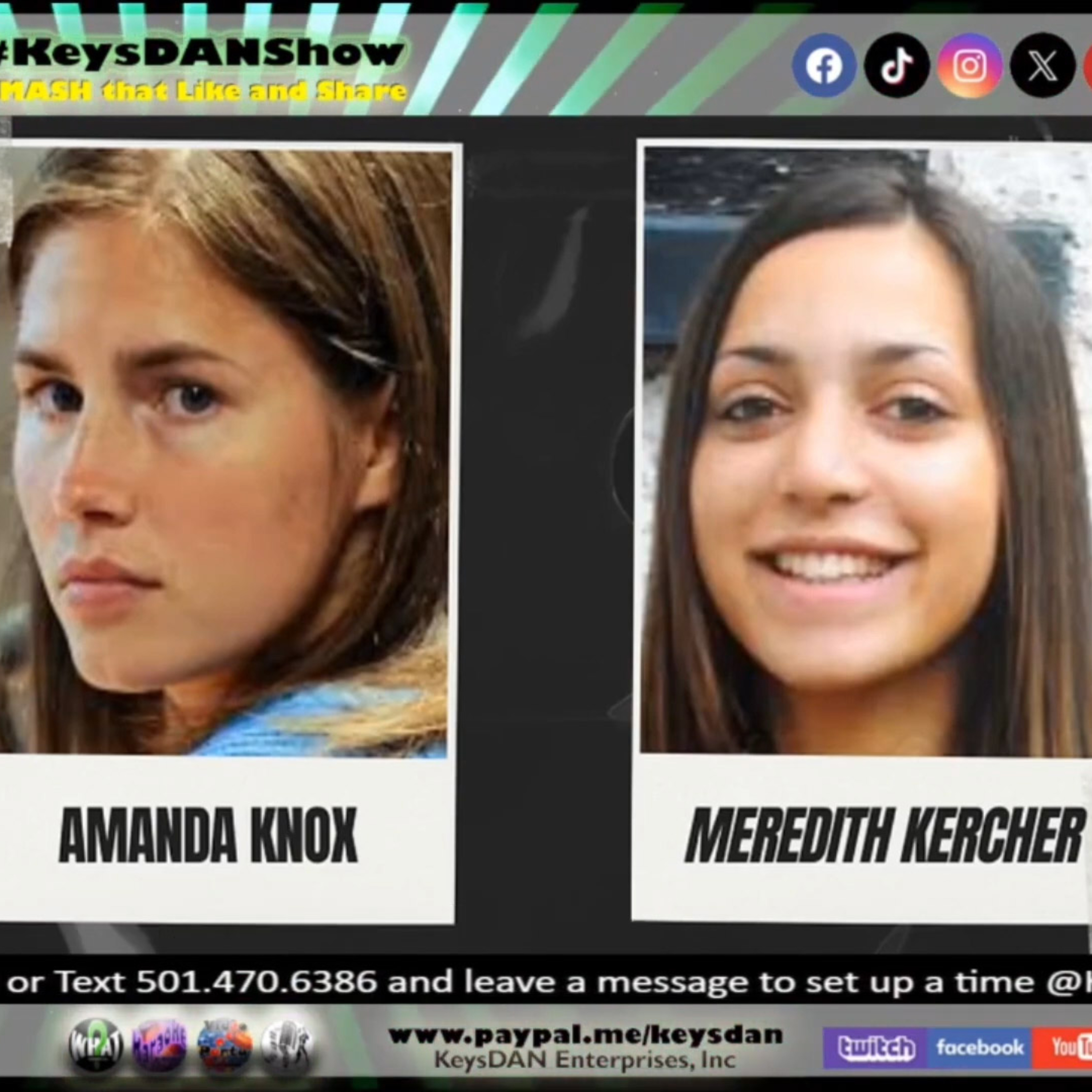 Amanda Knox Case: Decades of Justice, Media, and Mystery KeysDAN Show #TrueCrime #KeysDANShow @KeysDAN episode artwork