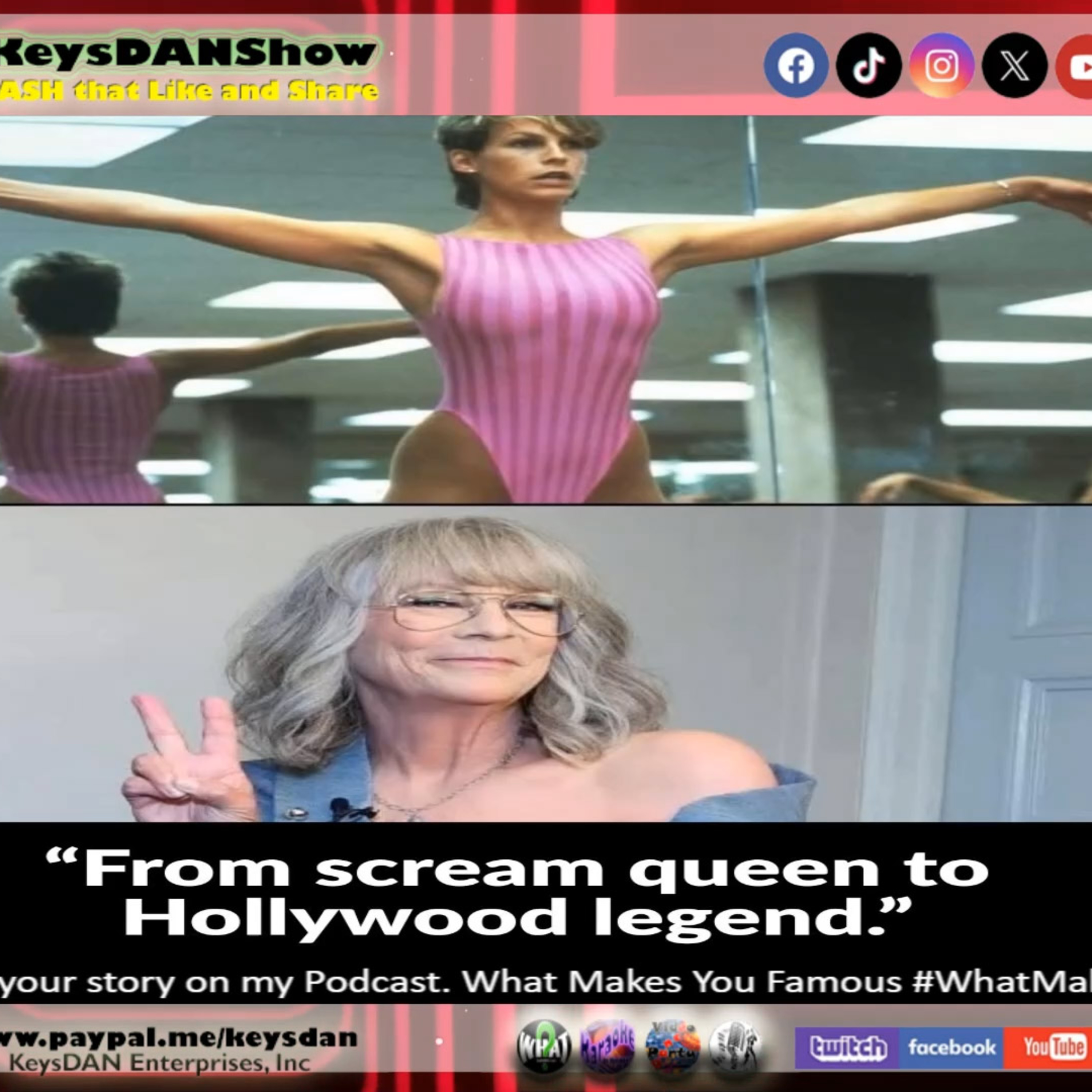Jamie Lee Curtis: Scream Queen to Hollywood Icon KeysDAN Show #RADIO #KeysDANShow @KeysDAN  episode artwork