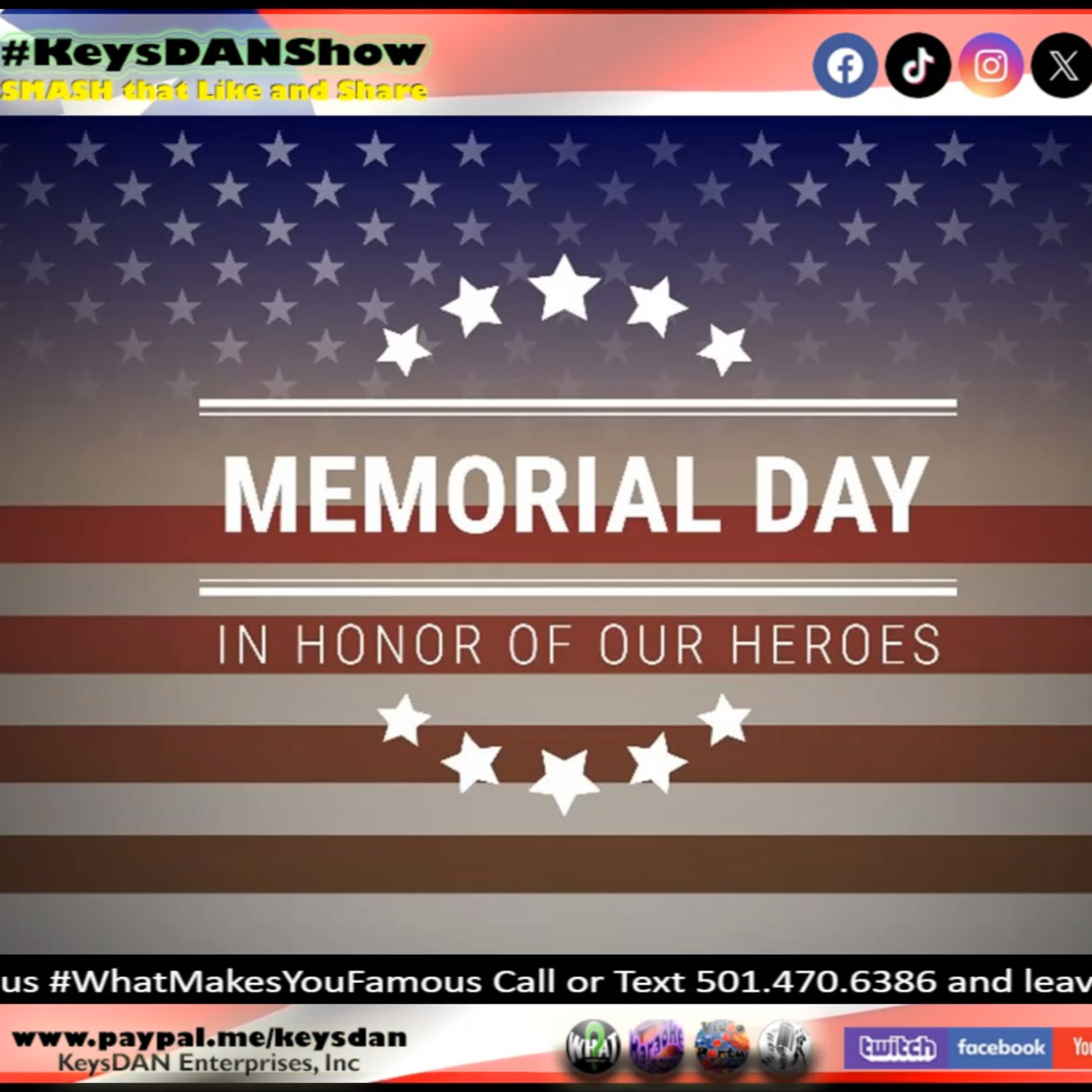 Memorial Day: A Young Boy's True Understanding #HISTORY KeysDAN Show #KeysDANShow @KeysDAN episode artwork