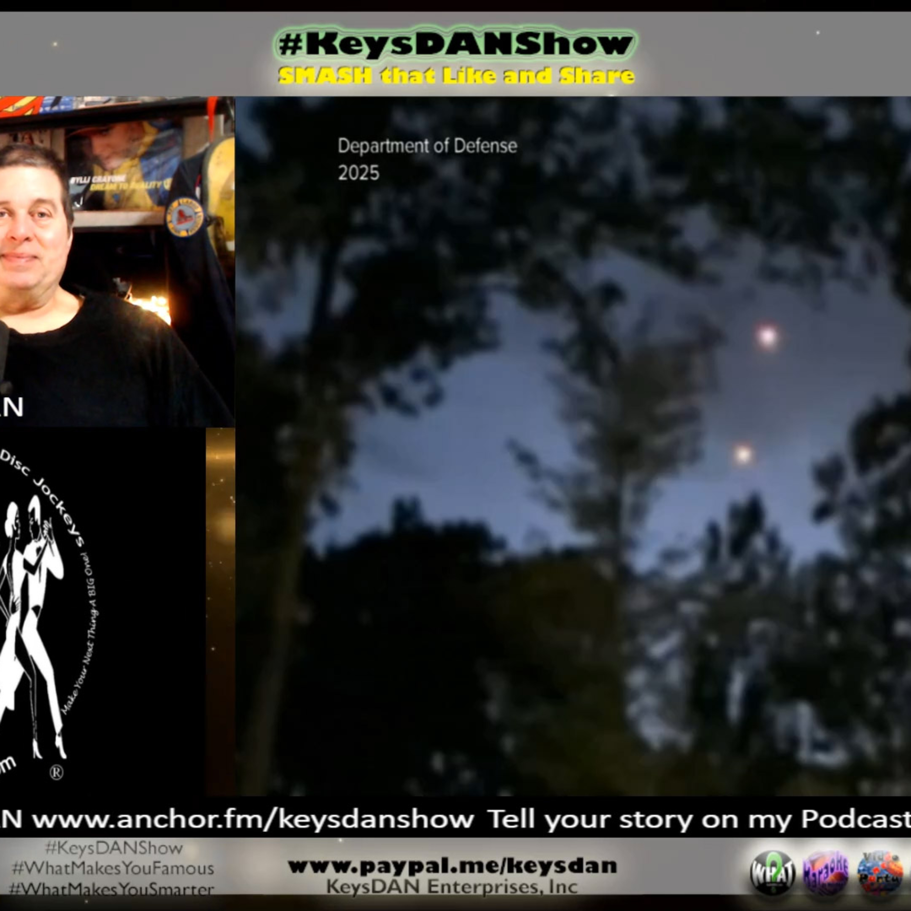 Pentagon UFO Files Released: Are We Alone? KeysDAN Show #NEWS #KeysDANShow @KeysDAN episode artwork