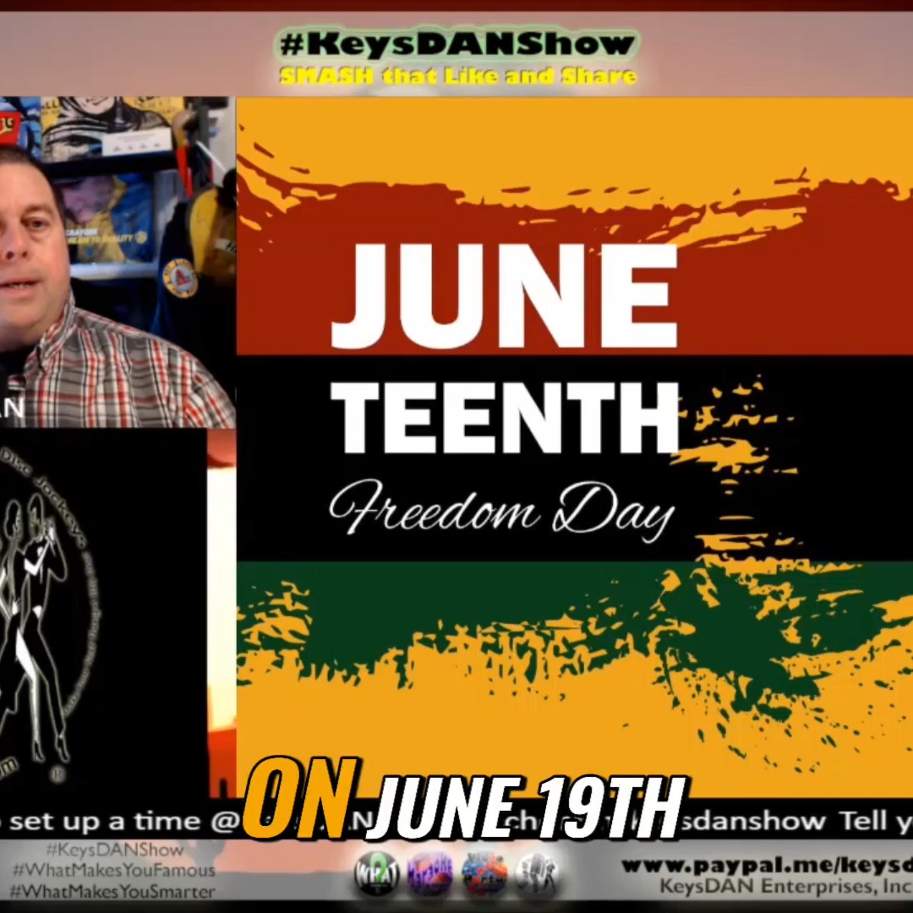 Juneteenth: The True Dawn of Freedom in America #HISTORY KeysDAN Show #KeysDANShow @KeysDAN episode artwork