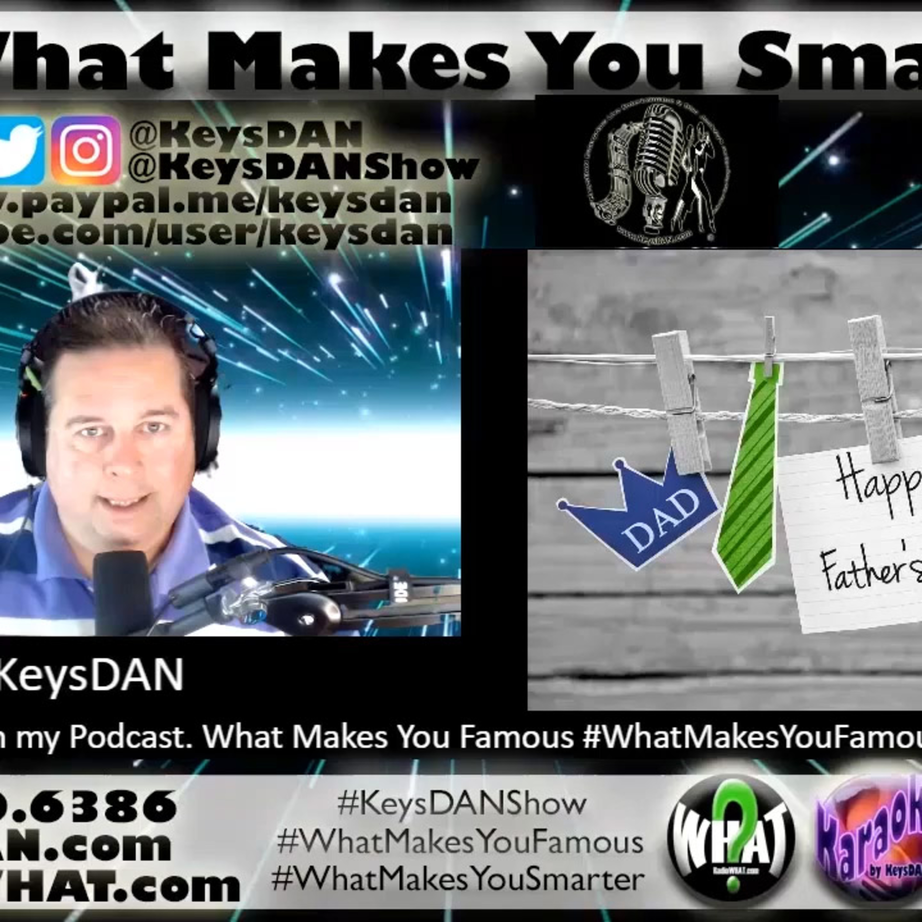 6 Amazing Father's Day Facts You Didn't Know! #FACTS KeysDAN Show #KeysDANShow @KeysDAN episode artwork