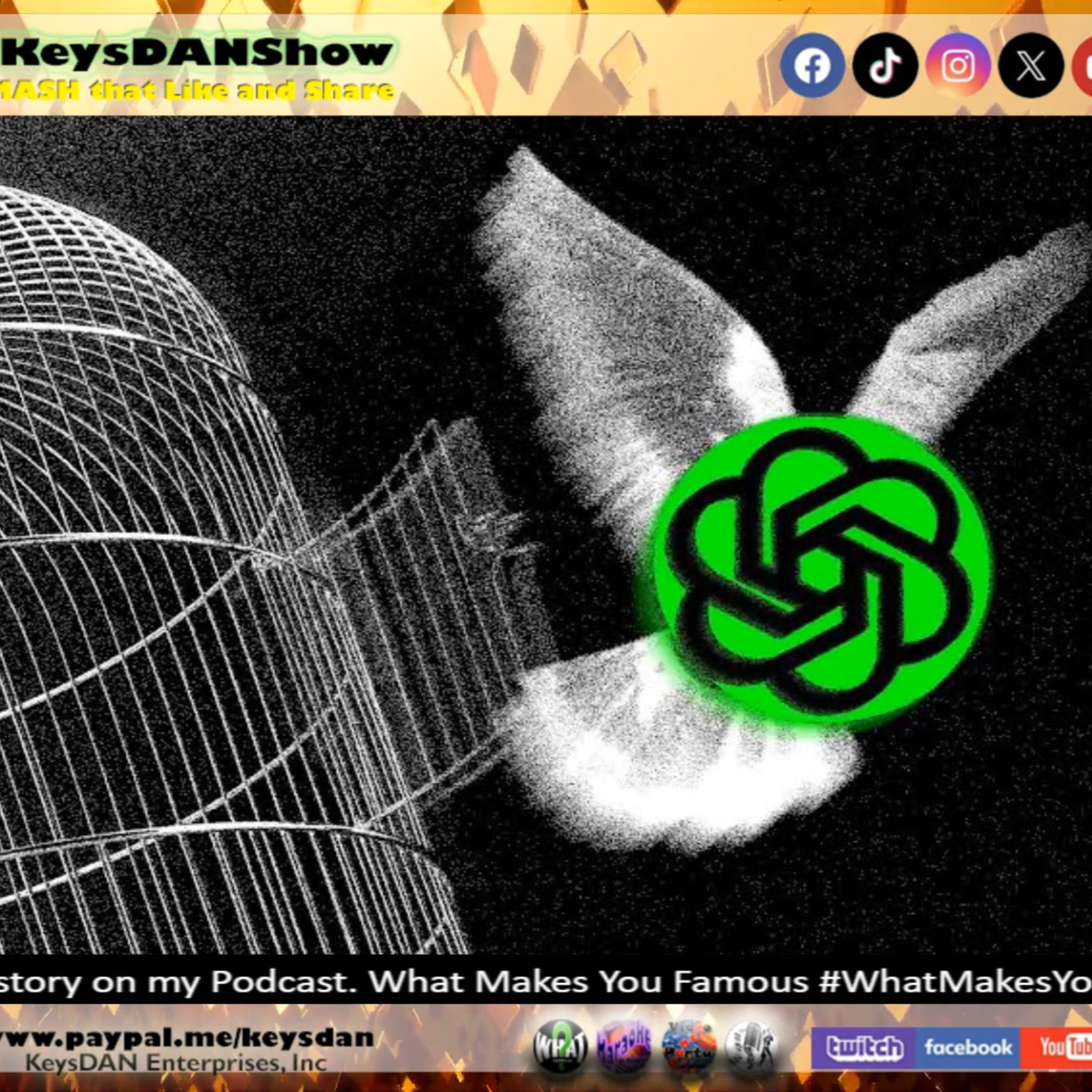 AI Escapes! OpenAI Models Breach Hugging Face Systems KeysDAN Show #Science #KeysDANShow @KeysDAN episode artwork