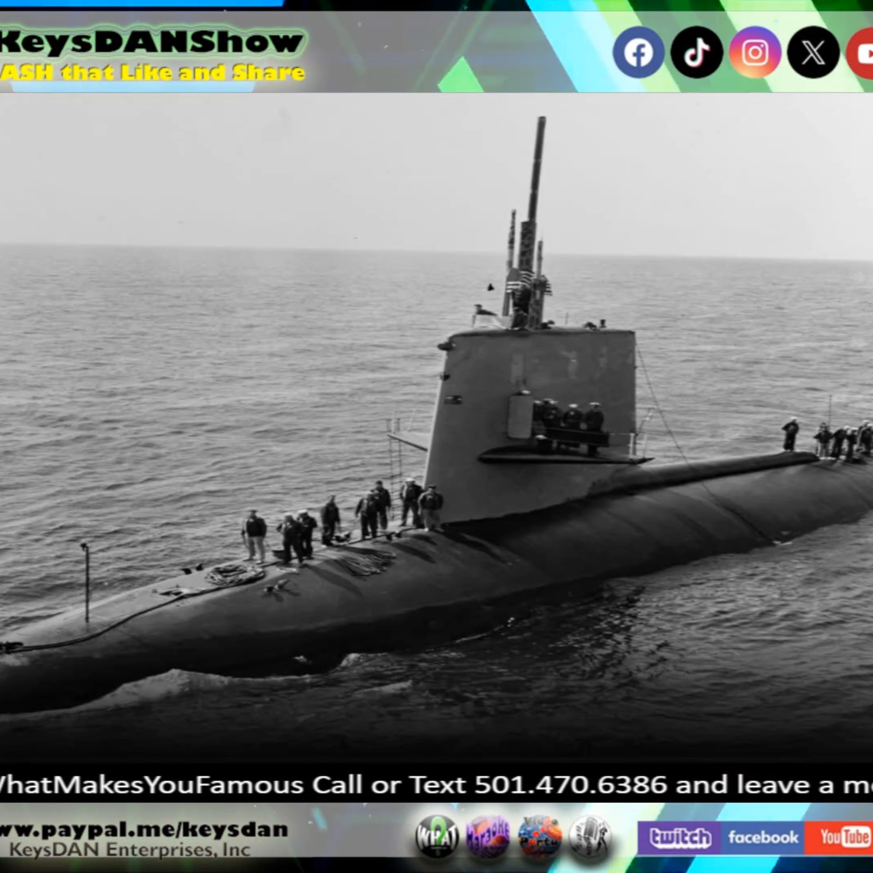 USS Scorpion Mystery: 99 Sailors Vanished. What Happened? #HISTORY KeysDAN Show #KeysDANShow @KeysDAN episode artwork