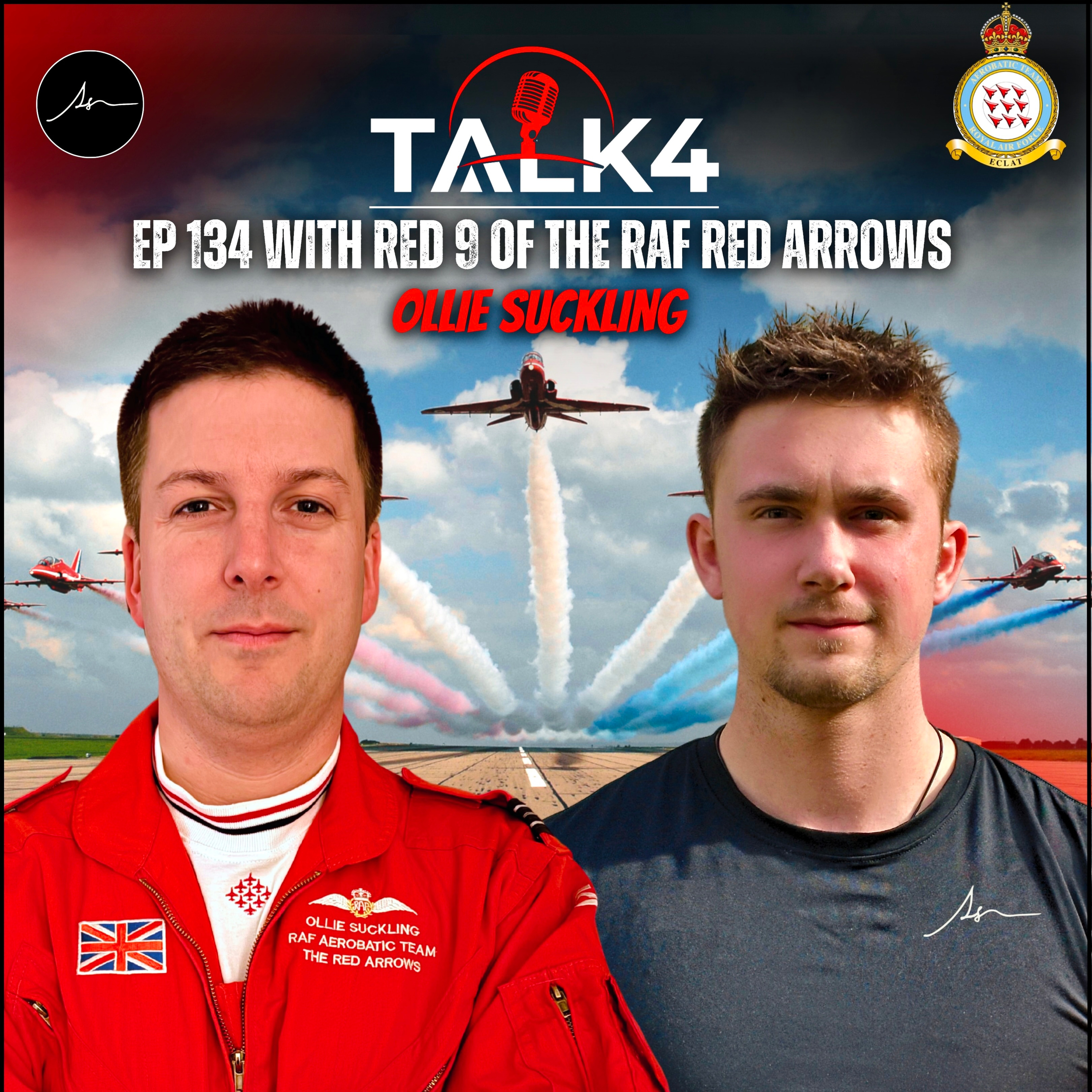 The Red Arrows | What It’s REALLY Like in the RAF's Display Team! | Ollie Suckling | TALK4 EP 134
