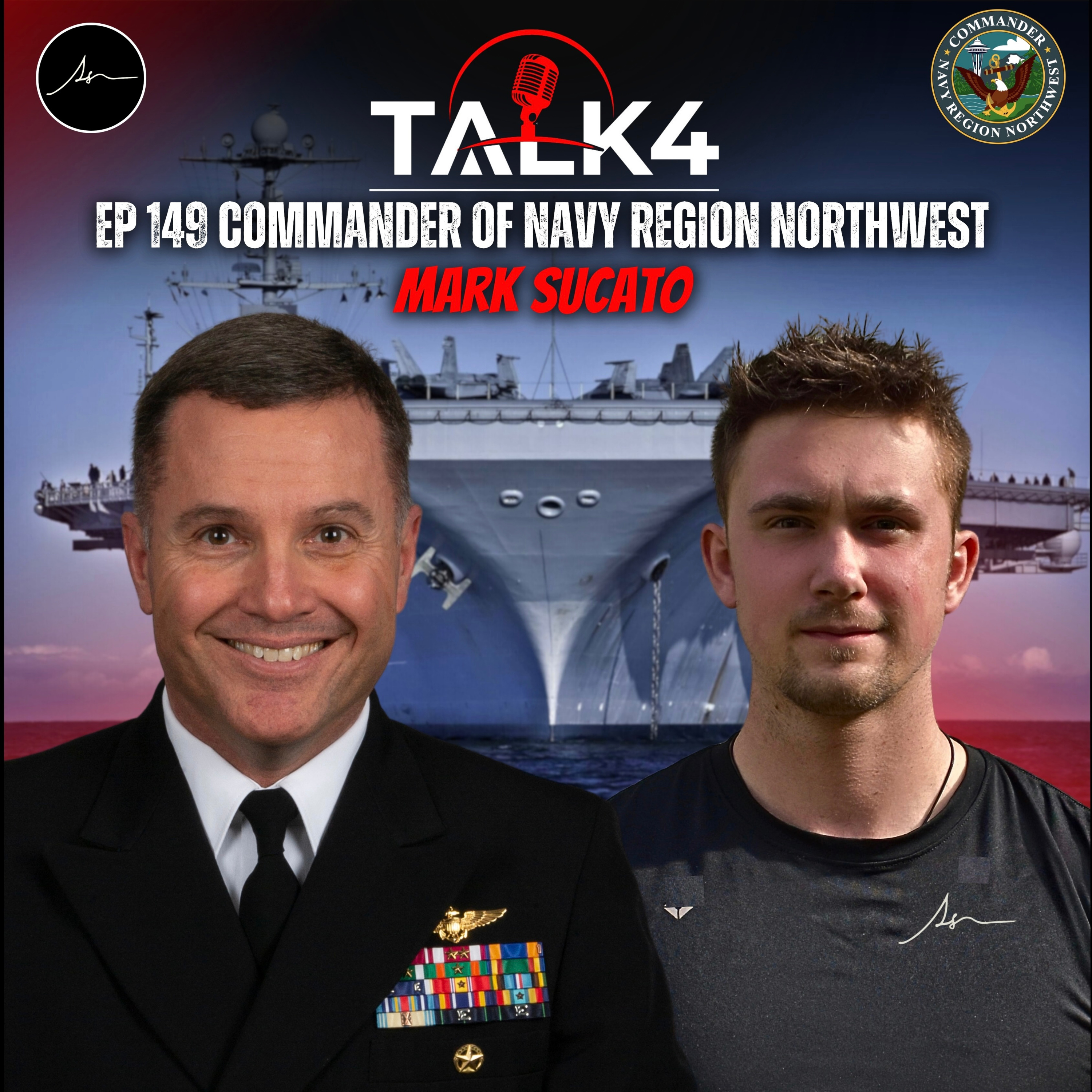 Top Gun Trained. Navy Leader. The Admiral Behind America’s Next Tech Leap | Mark Sucato | TALK4 EP 149