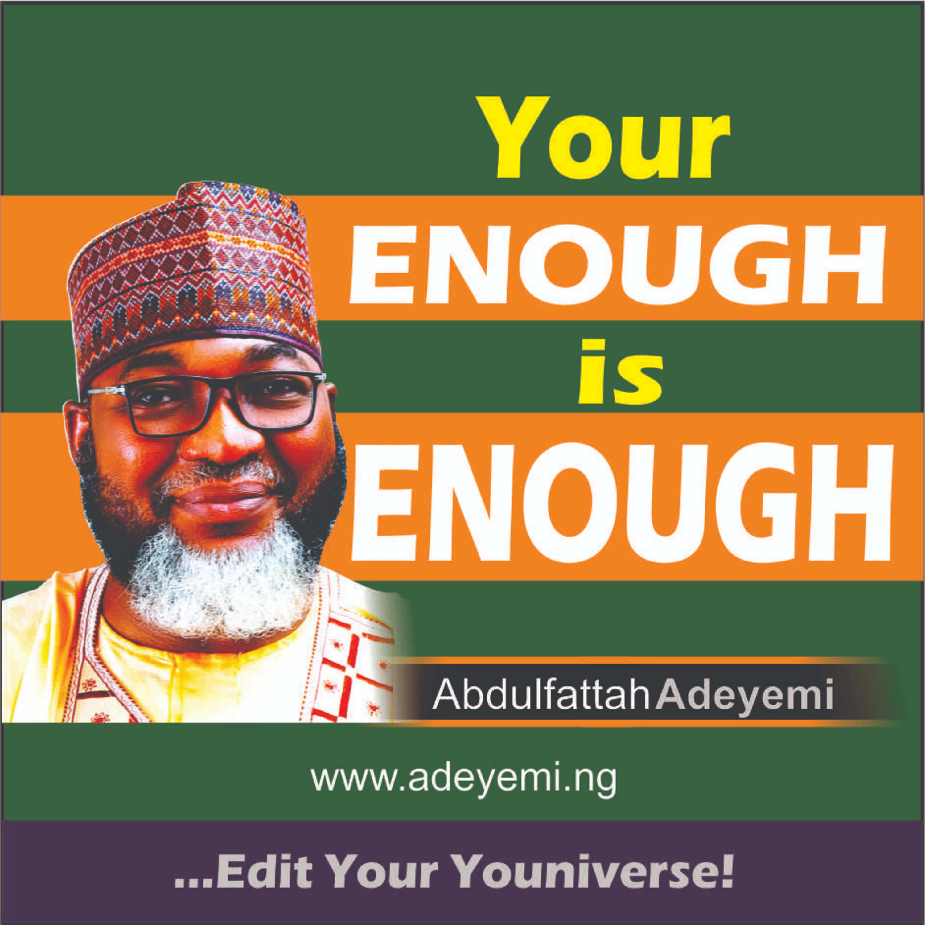 YOUR ENOUGH IS ENOUGH episode artwork
